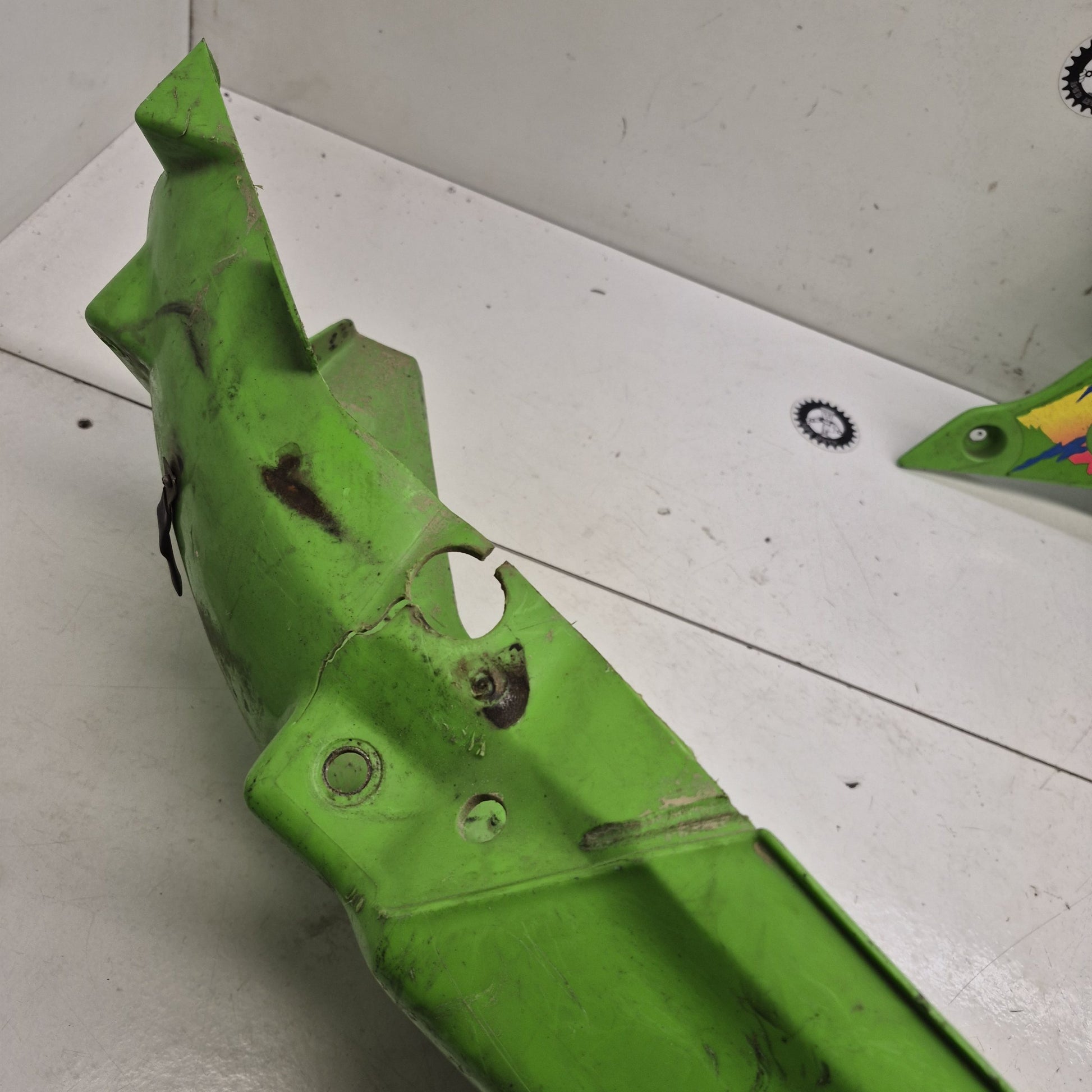 plastique kawasaki 250 kdx-2