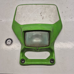 plaque phare kawasaki 250 kdx-1