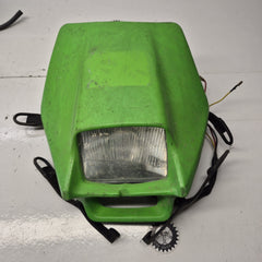 plaque phare kawasaki 250 kdx-1