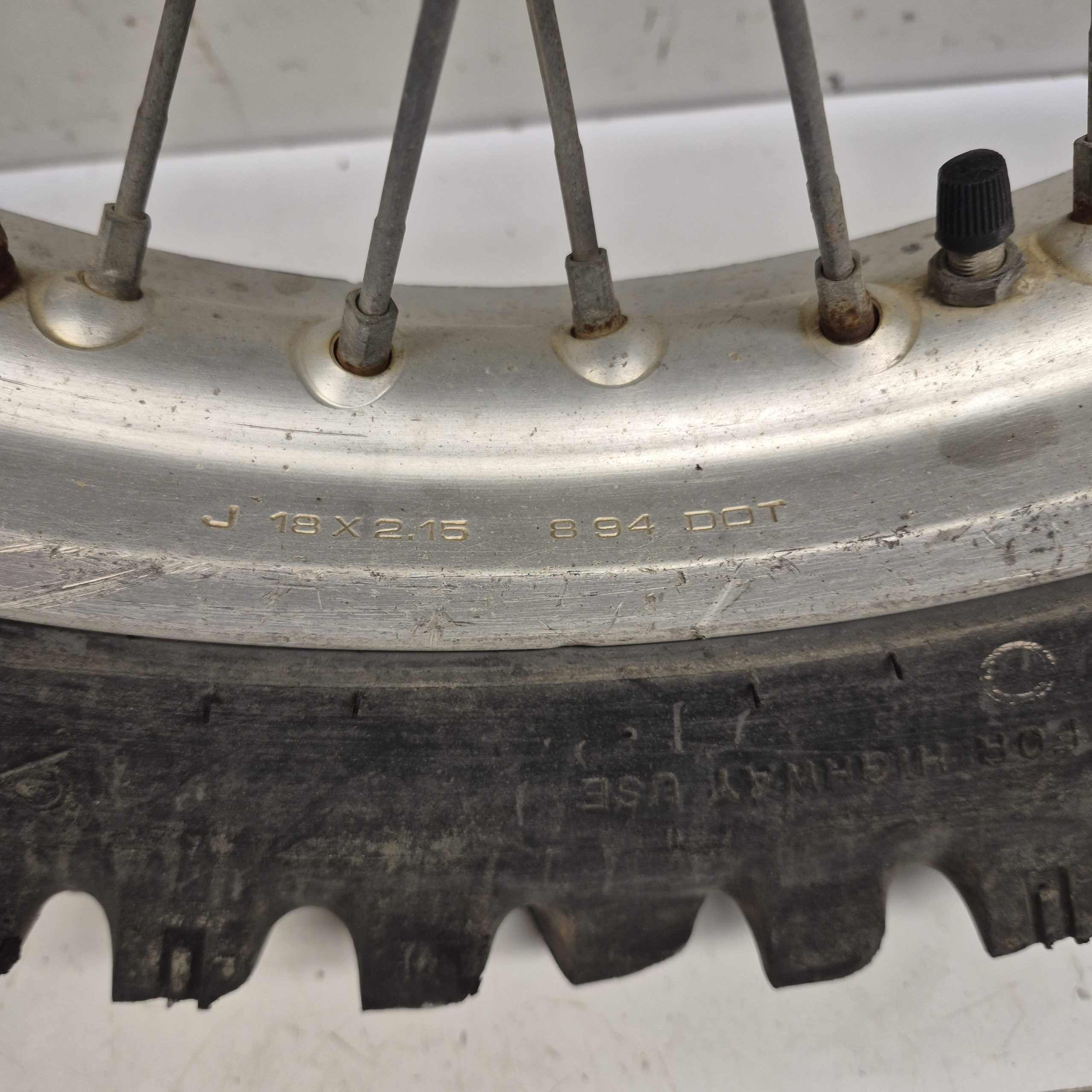 roue arrière kawasaki 250 kdx