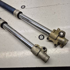 fourche en l'etat kawasaki 250 kdx-7