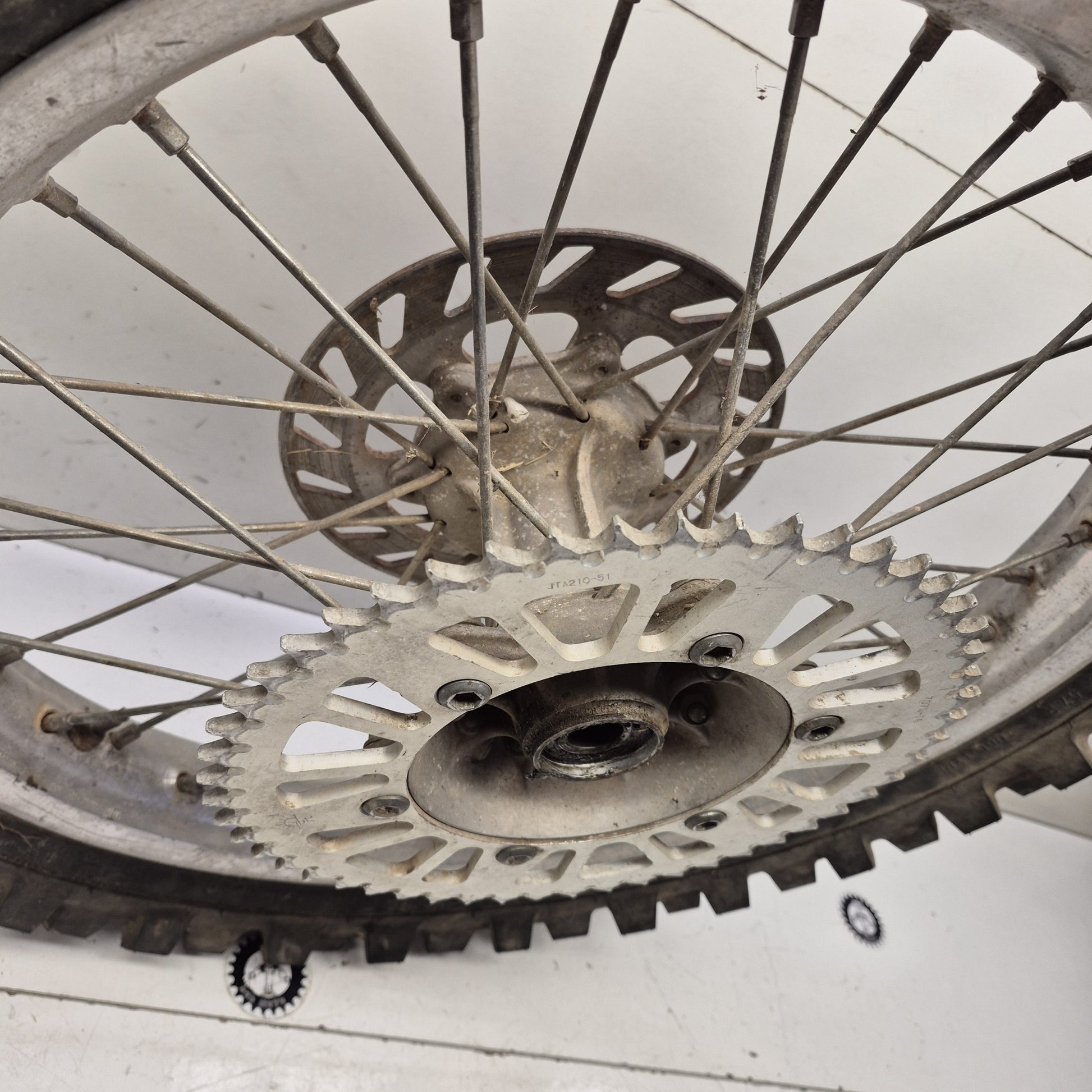 roue arriere kawasaki 125 kx 1990-4