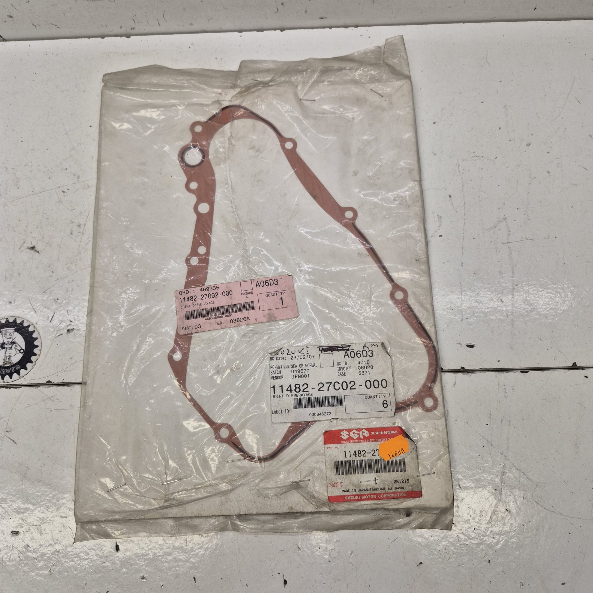 joint carter suzuki 85 rm 11482 27C02-1