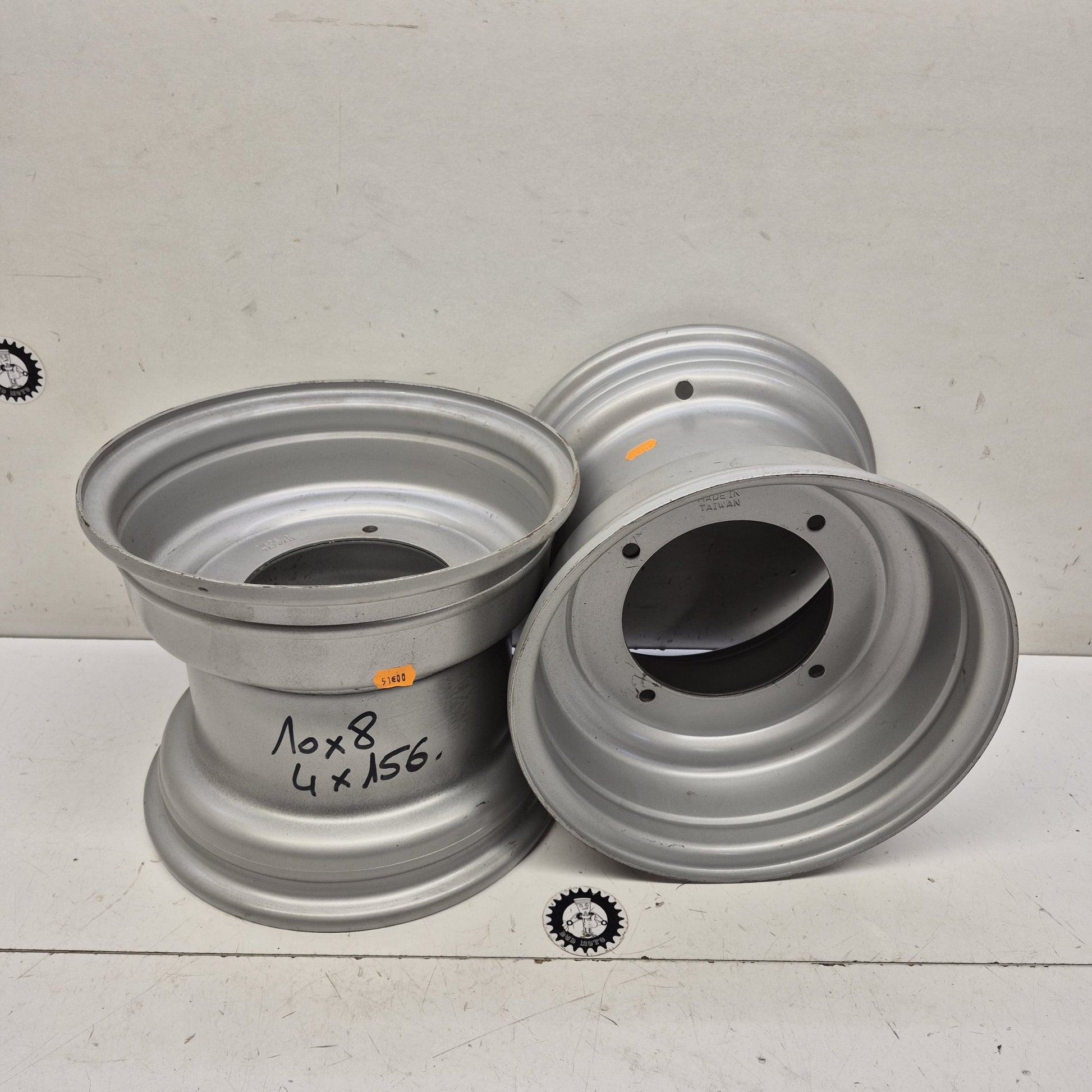 jantes neuves 10x8 4x156 yamaha ktm-1