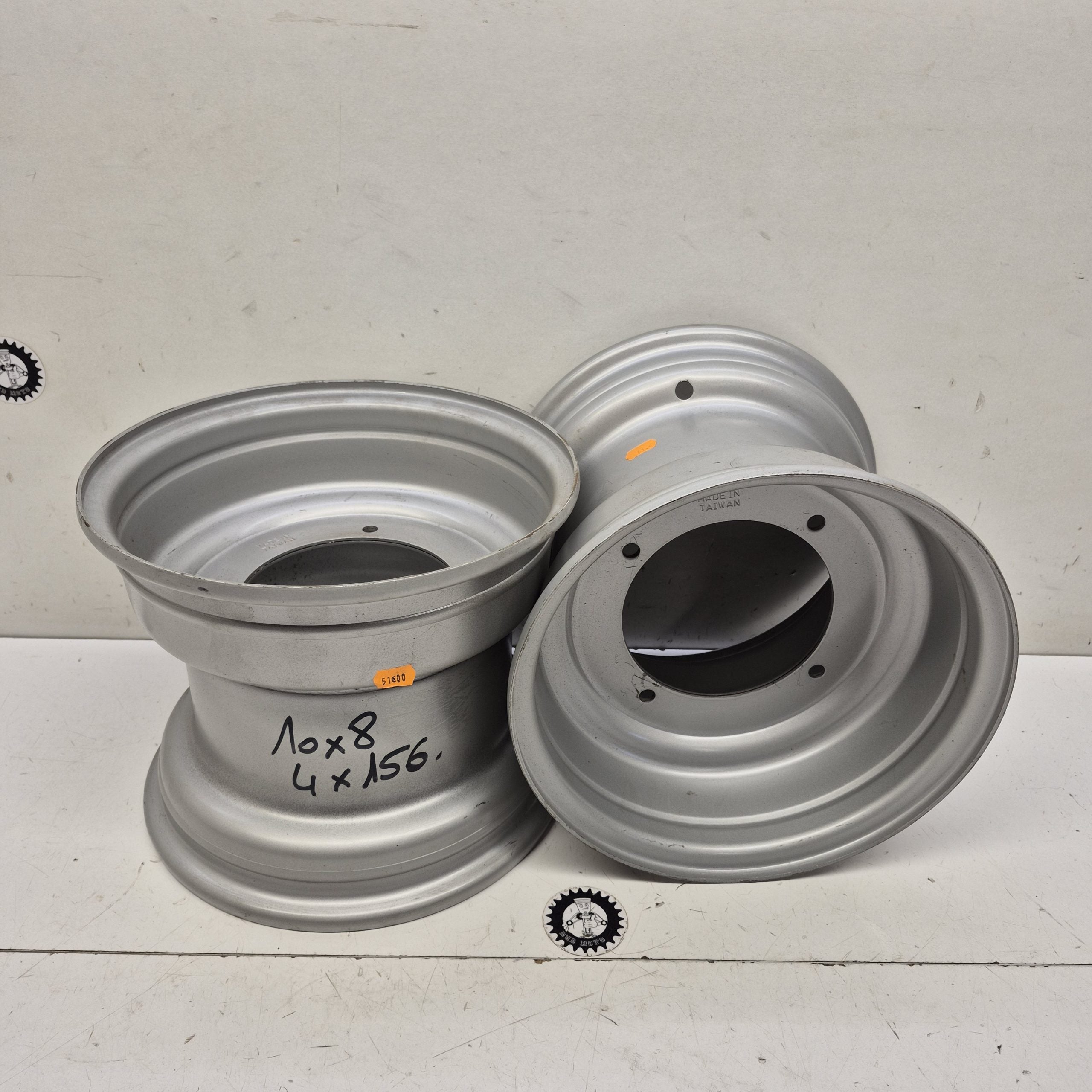 jantes neuves 10x8 4x156 yamaha ktm