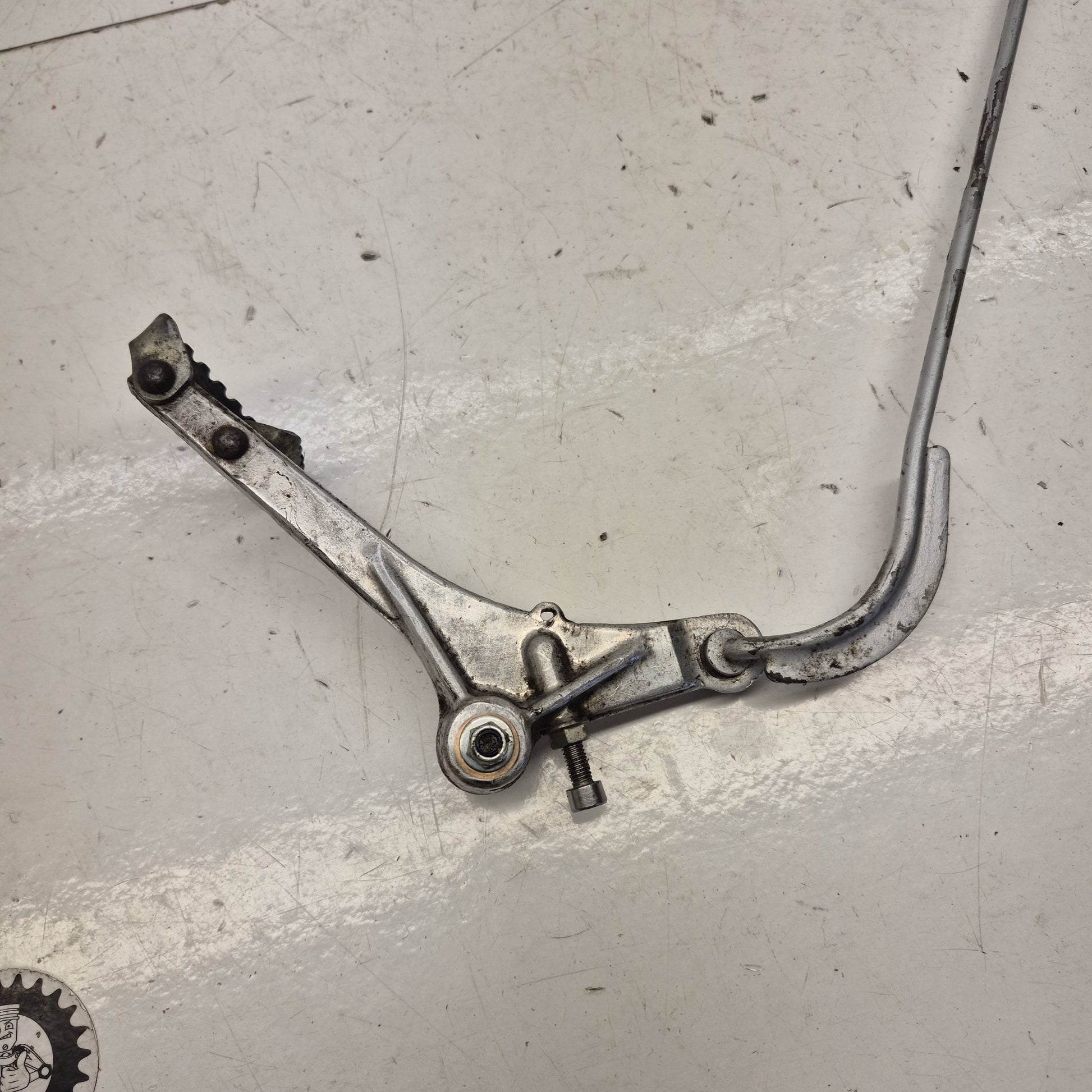 pedale de frein ktm 250 gs 1985 501.03.060.000-3
