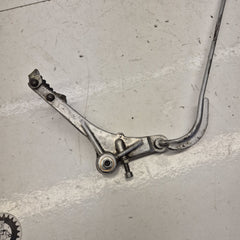 pedale de frein ktm 250 gs 1985 501.03.060.000-3