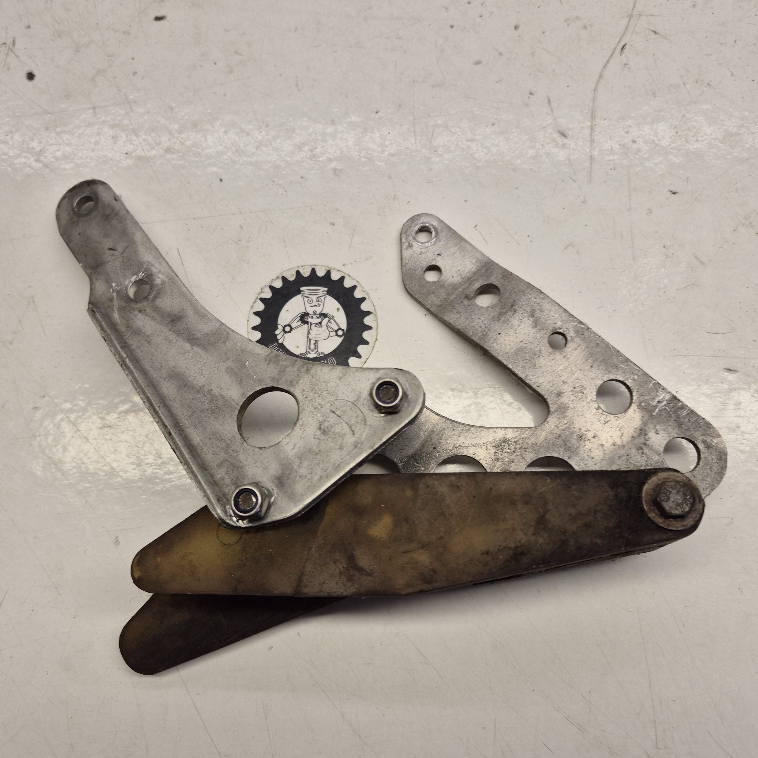 guide chaine ktm 250 gs 1985