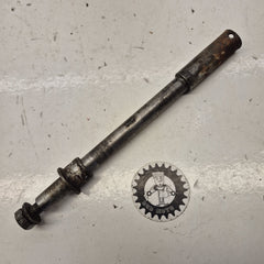 axe roue avant ktm 250 gs 1985-1