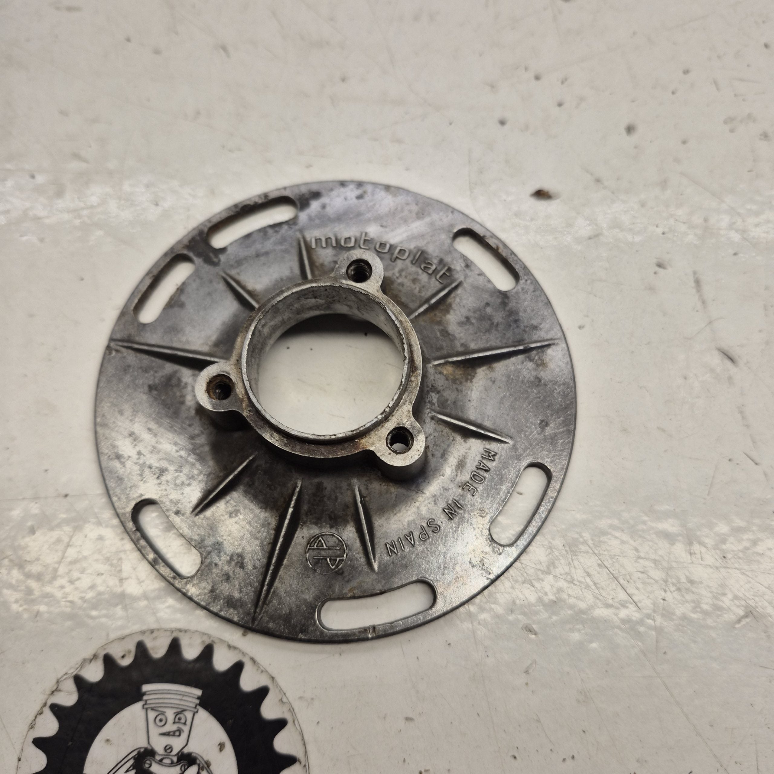 platine ktm 250 gs 1985