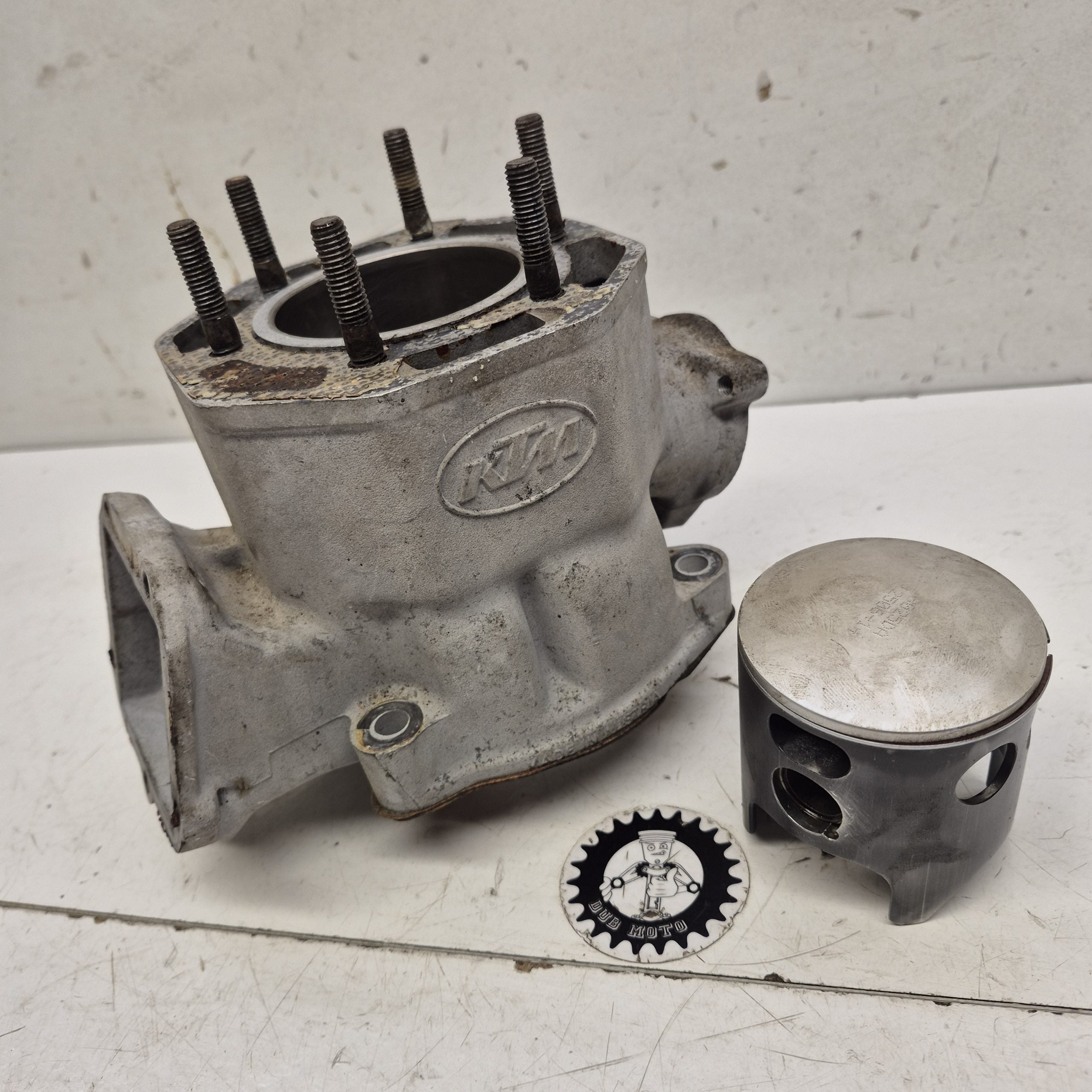 cylindre piston ktm 250 gs 1985 54430005000