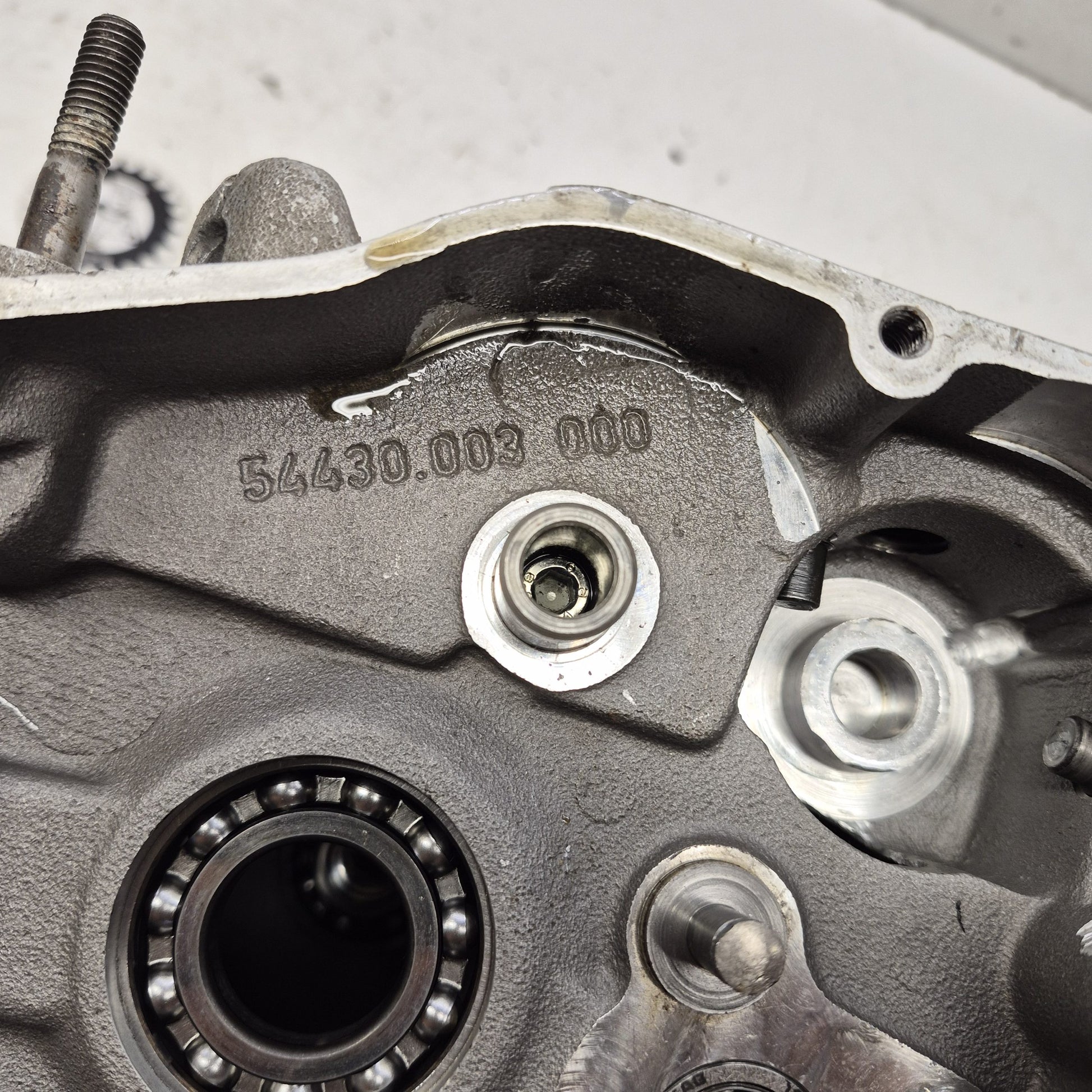 carters moteur ktm 250 gs 1985 544-5