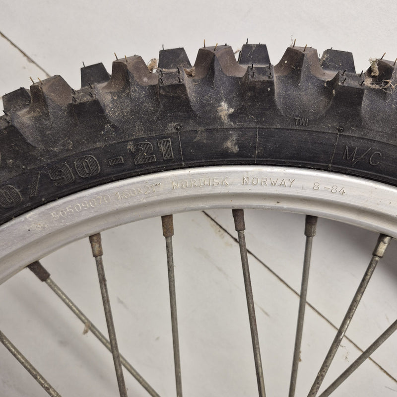 roue avant ktm 250 gs 1985-2