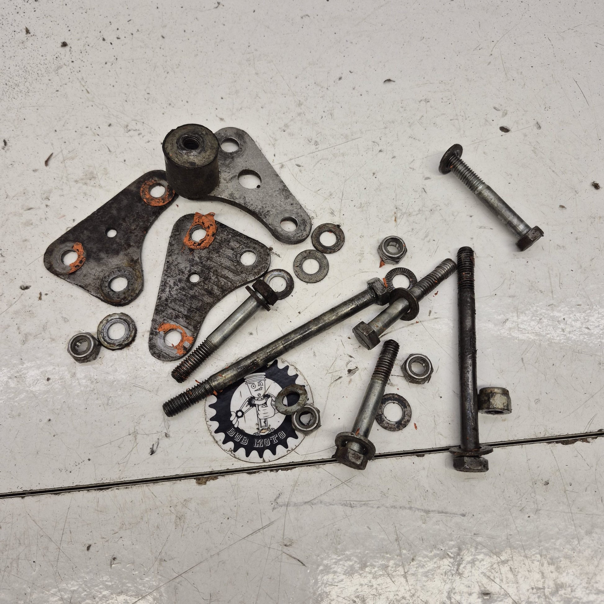 support moteur ktm 250 gs 1985-1