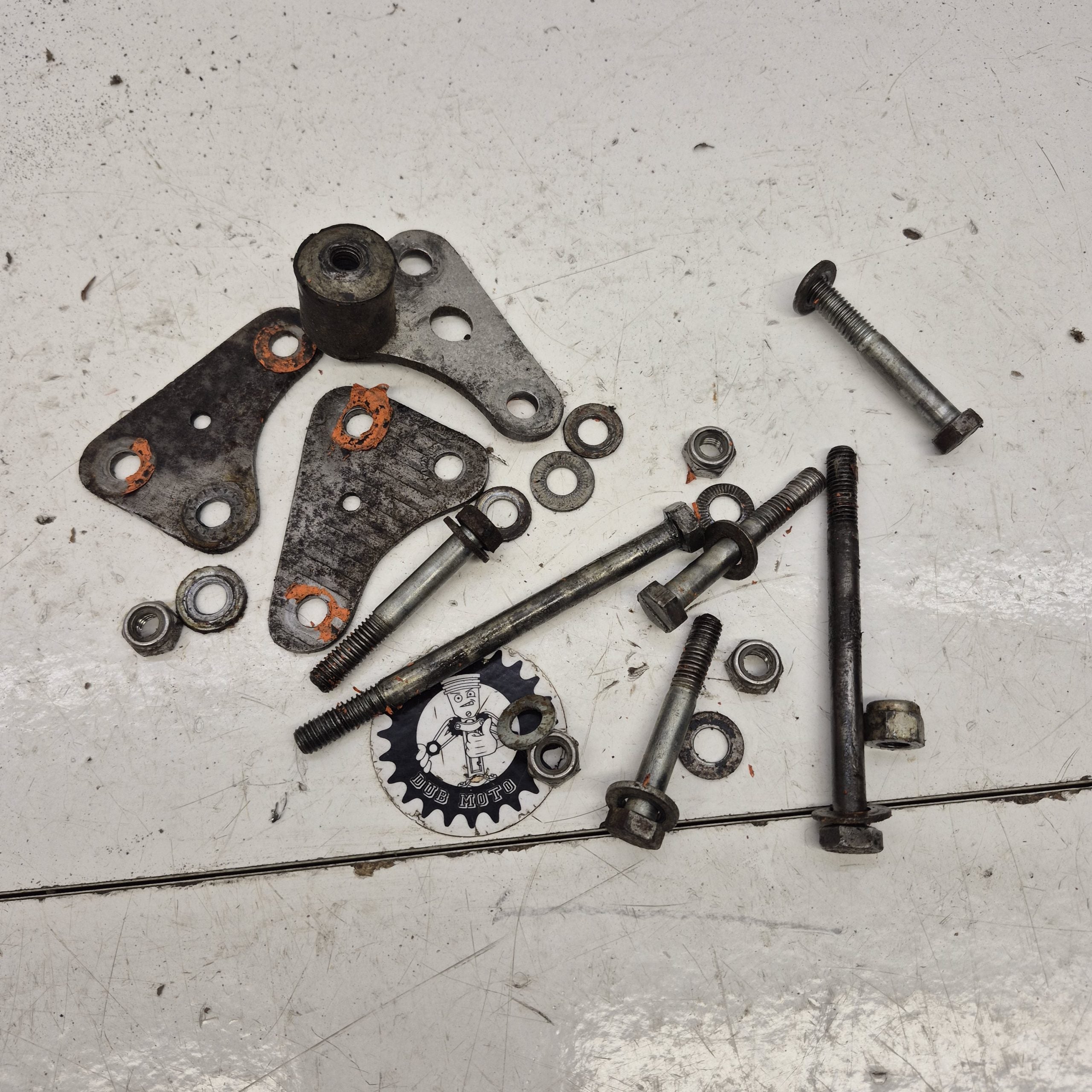 support moteur ktm 250 gs 1985