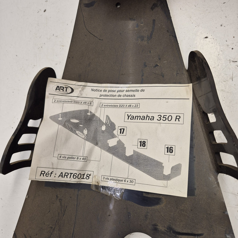 sabot central art sans fixation yamaha 350 raptor-2
