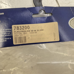 plaque suzuki 125 250 rm 96-98-2