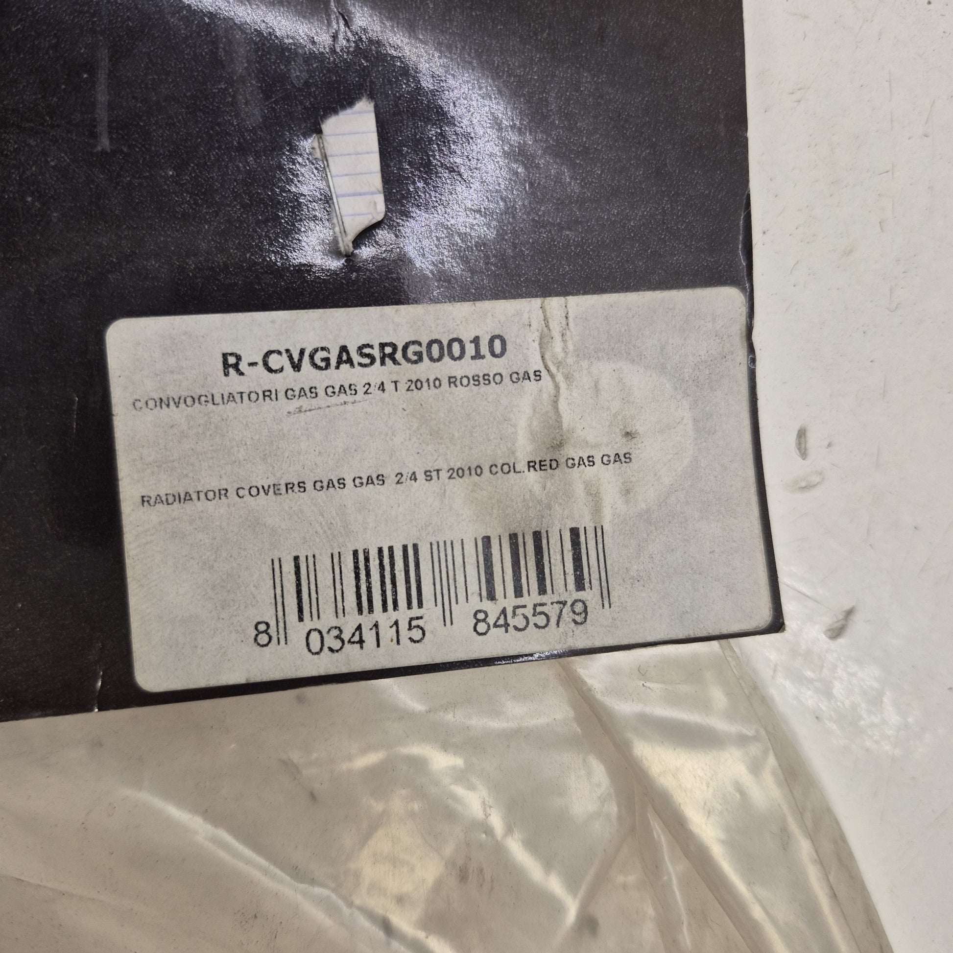plastiques neuf gasgas 2/4 st 10-2