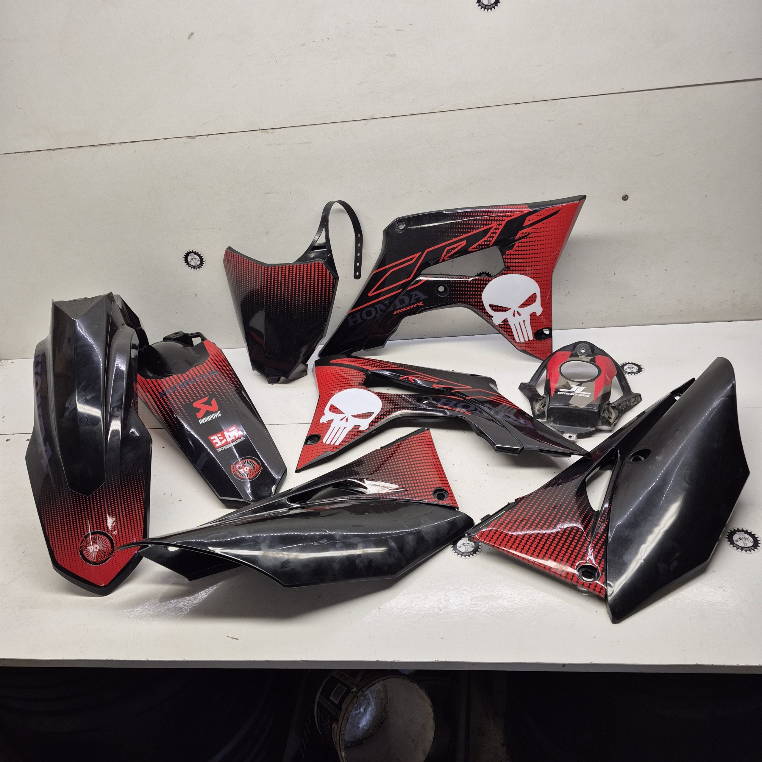 plastiques honda 250 crf 2019