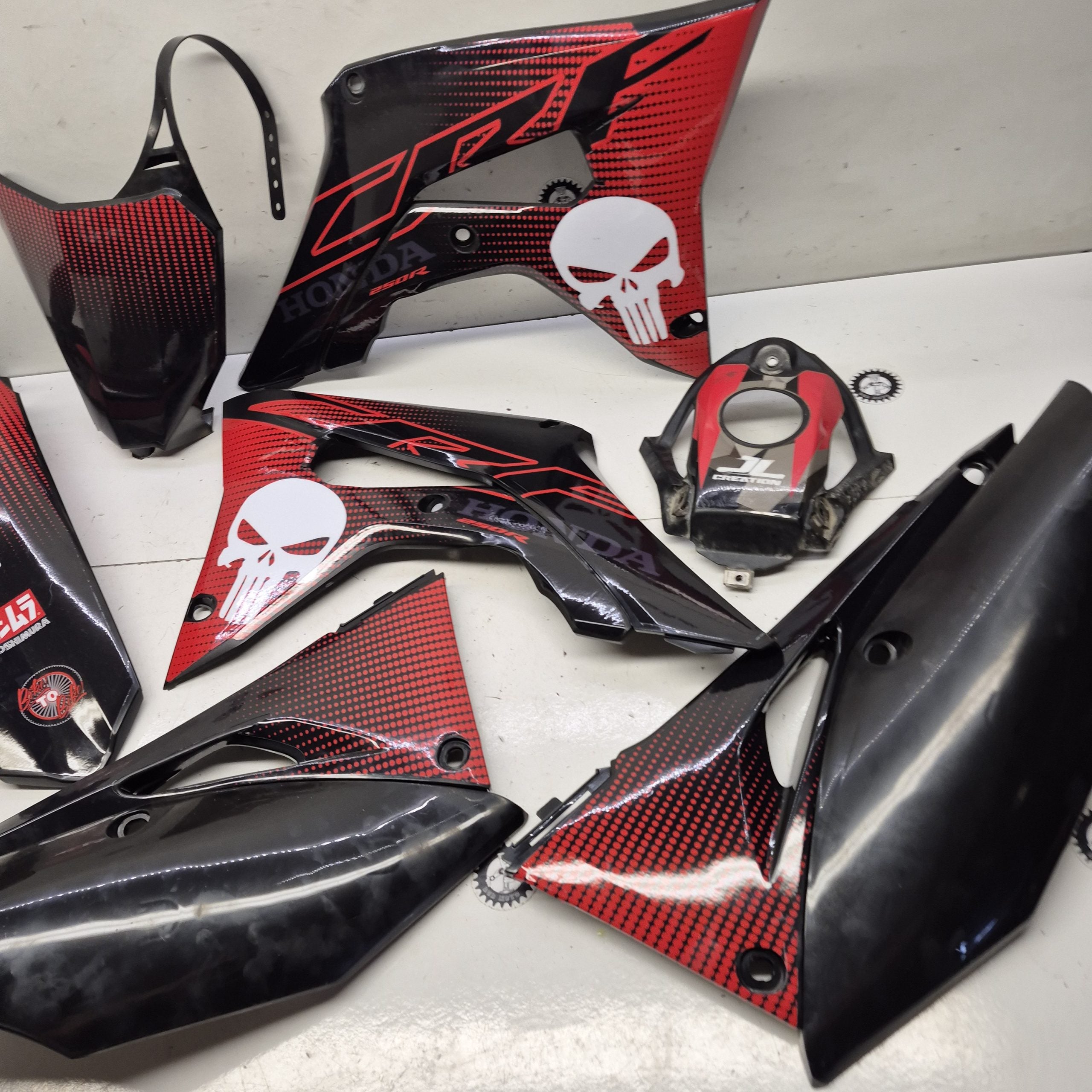 plastiques honda 250 crf 2019