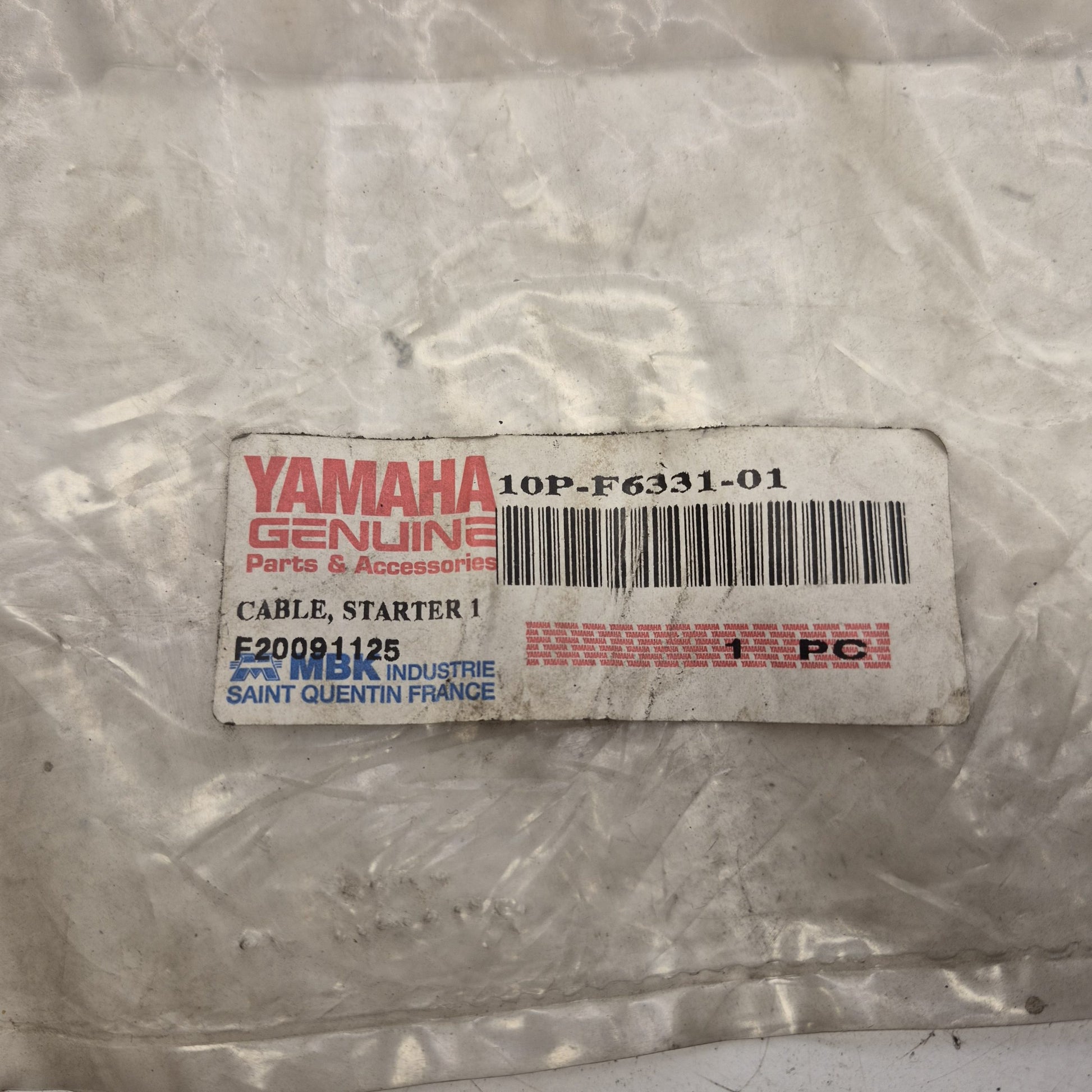 cable gaine neuf 10P-F6331-01 starter yamaha 350 raptor-2
