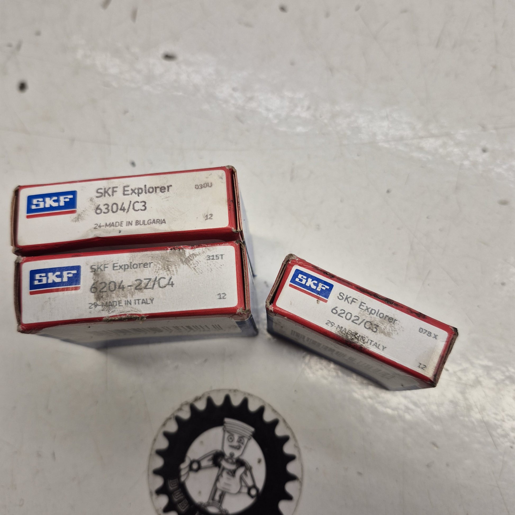 roulements 6204 6304 6202 gasgas 125 ec 2004-2