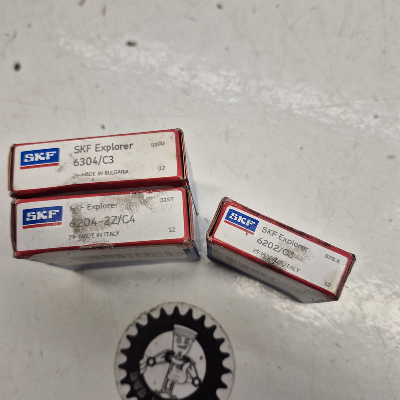 roulements 6204 6304 6202 gasgas 125 ec 2004-2