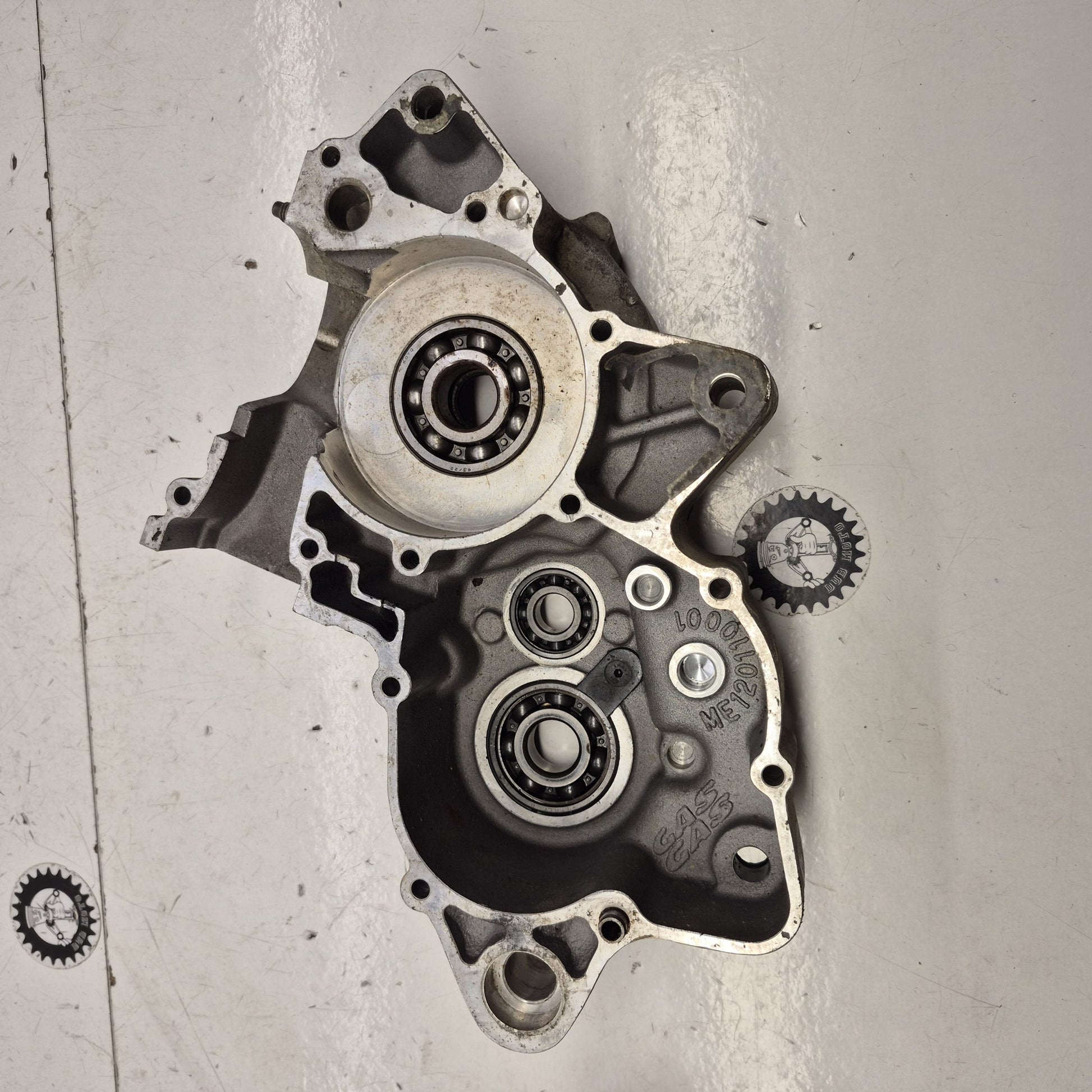 carters moteur en l'etat gasgas 125 ec 2004-8