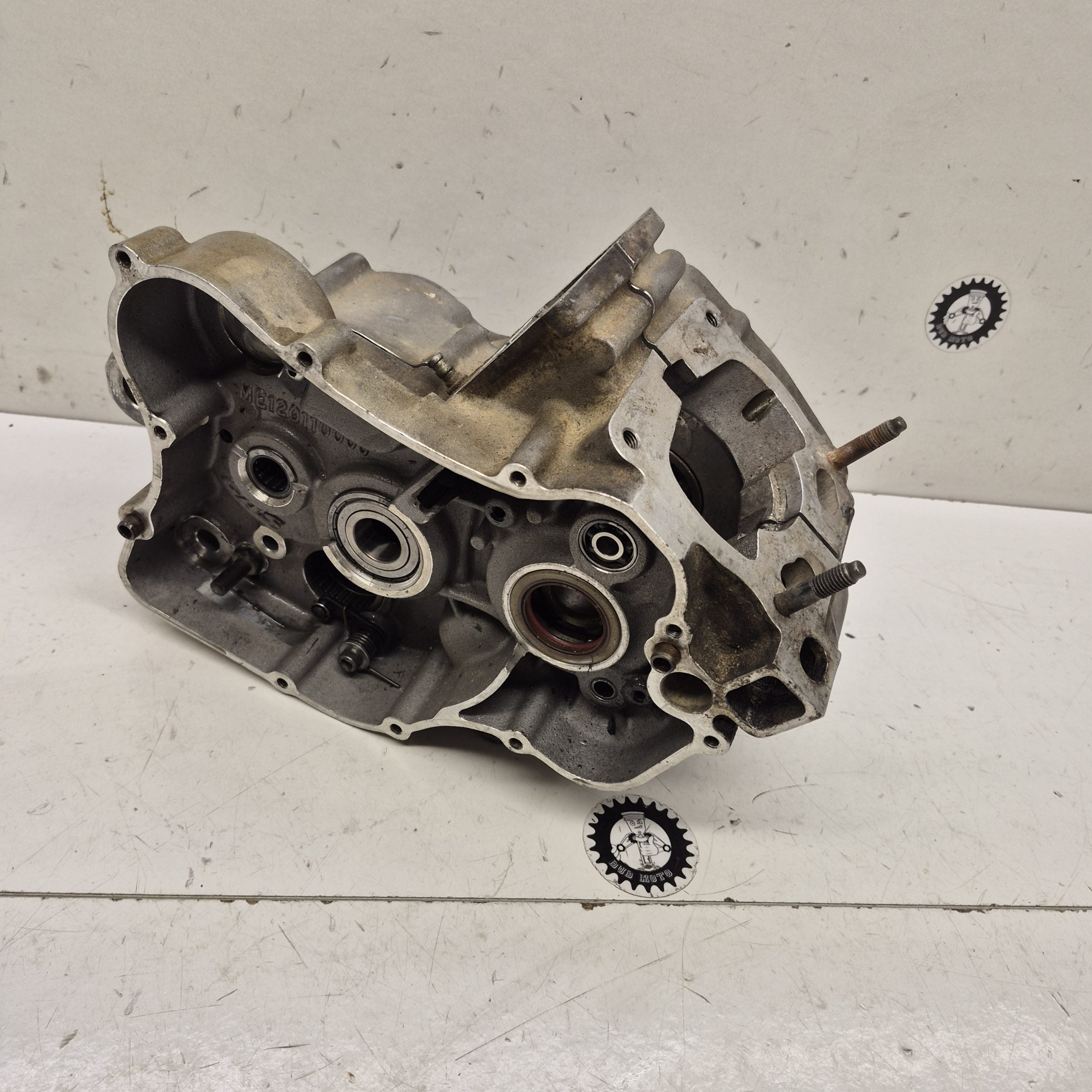 carters moteur en l'etat gasgas 125 ec 2004-3