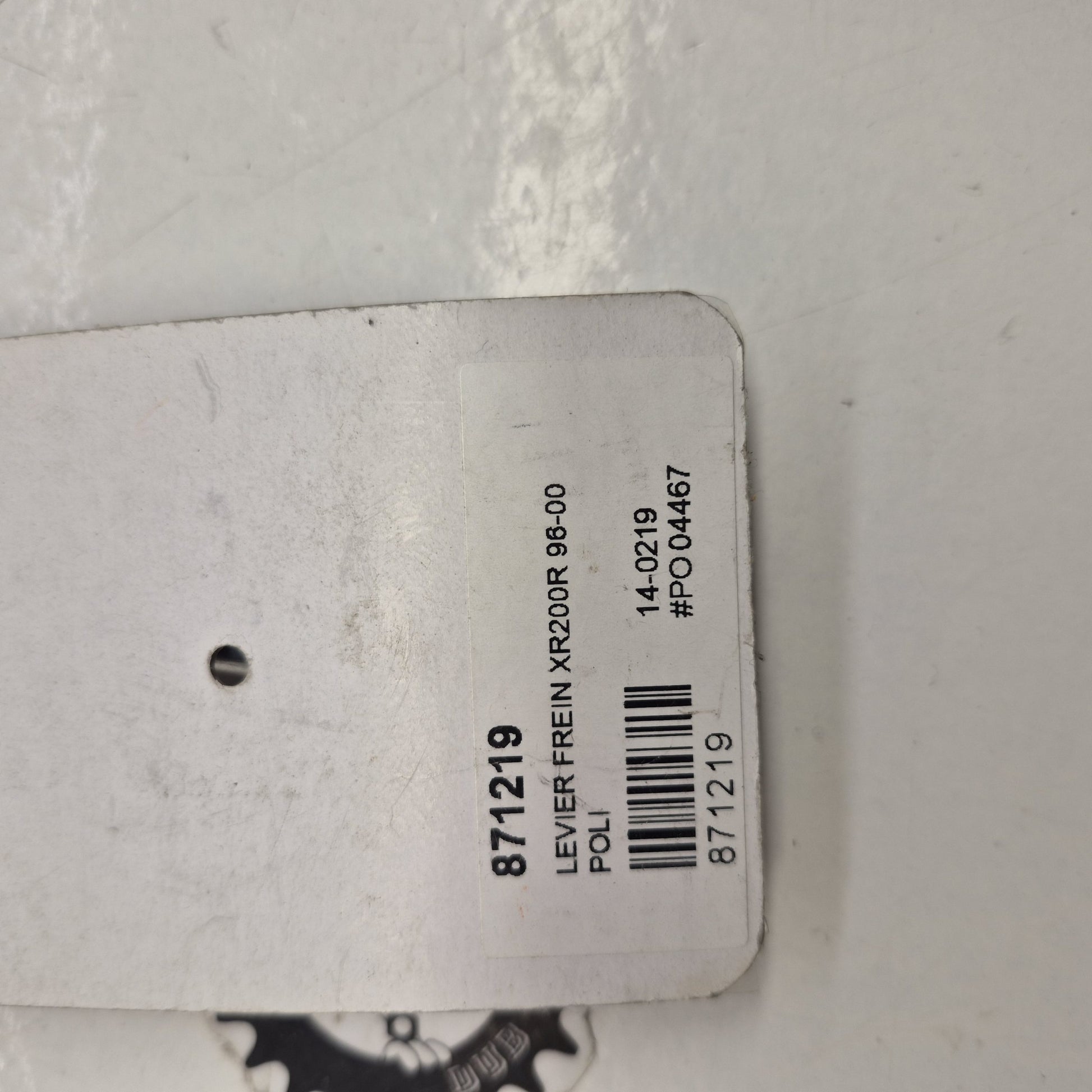 levier frein honda 200 xr  96-00-2