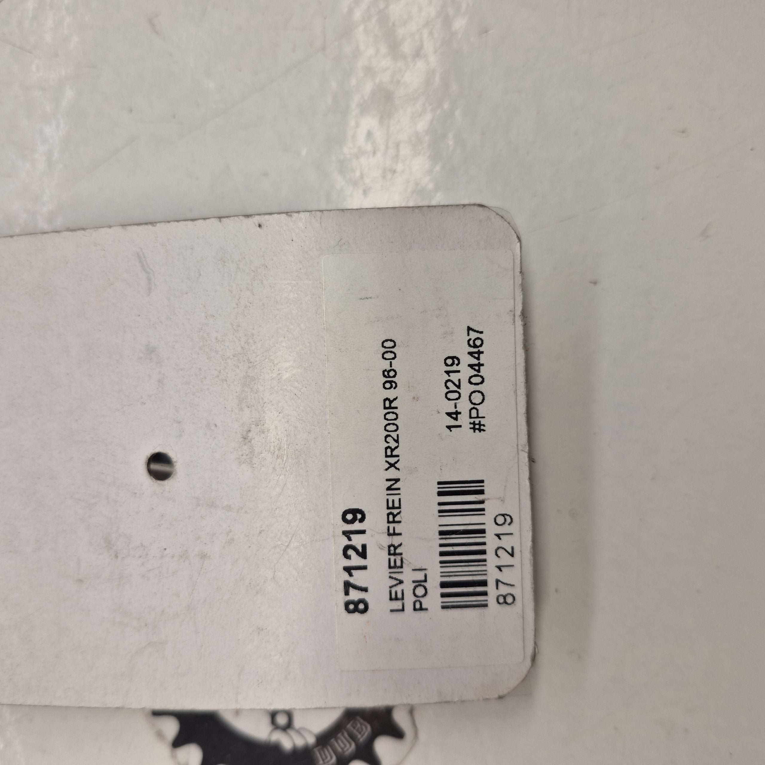 levier frein honda 200 xr  96-00