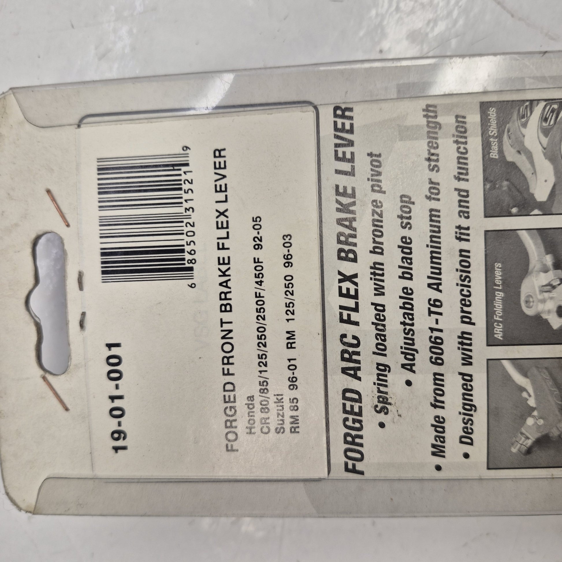 levier frein flex honda 80 85 125 250 450 cr crf 92-05 suzuki 85 125 250 rm 96-01-2