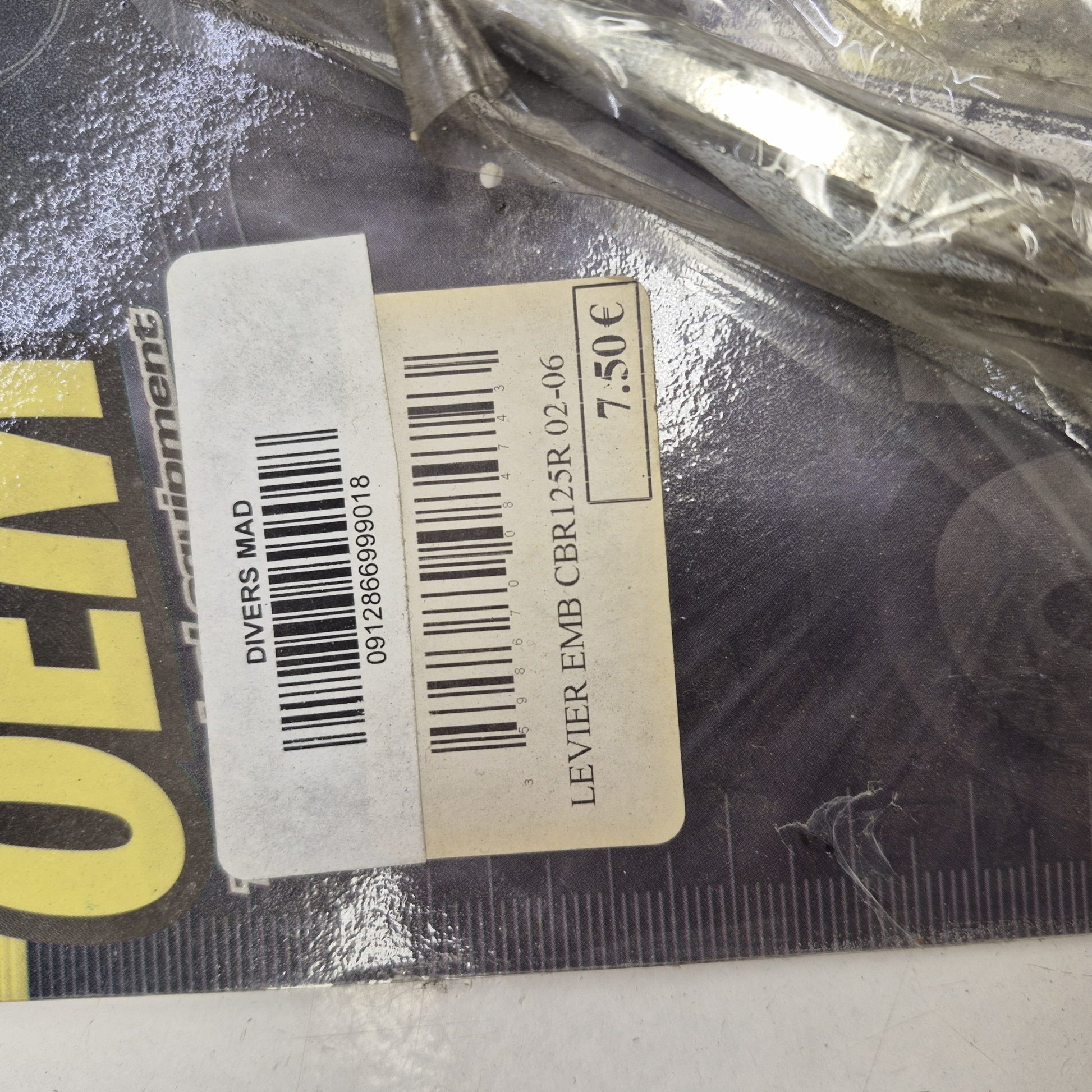levier embrayage honda 125 cbr 02-06-2