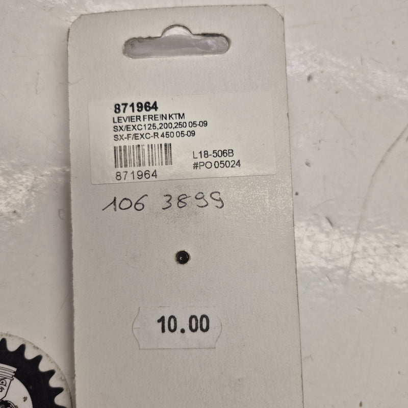 levier ktm 125 200 250 sx exc 05-09    450 sxf 05-09-2