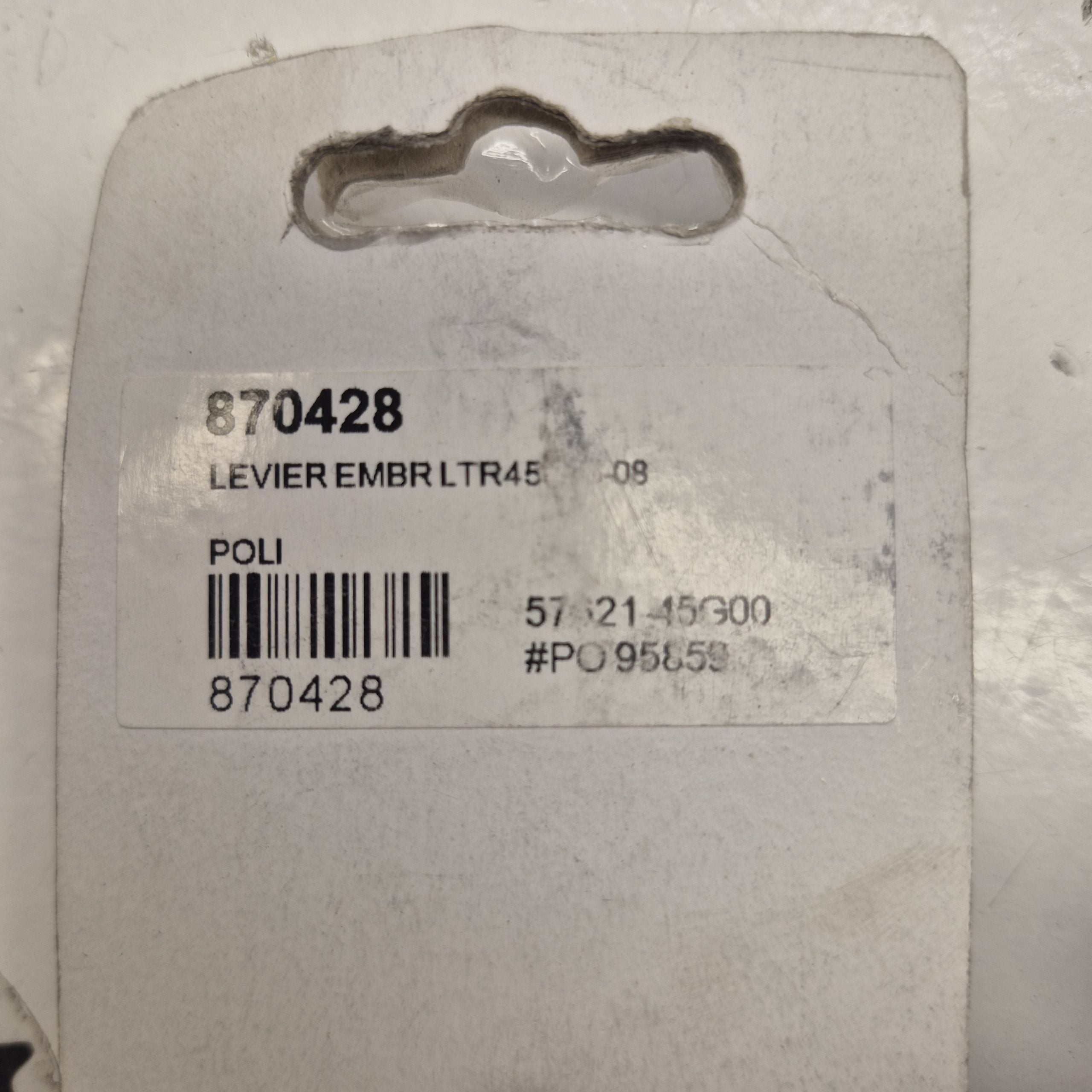levier embrayage suzuki 450 ltr