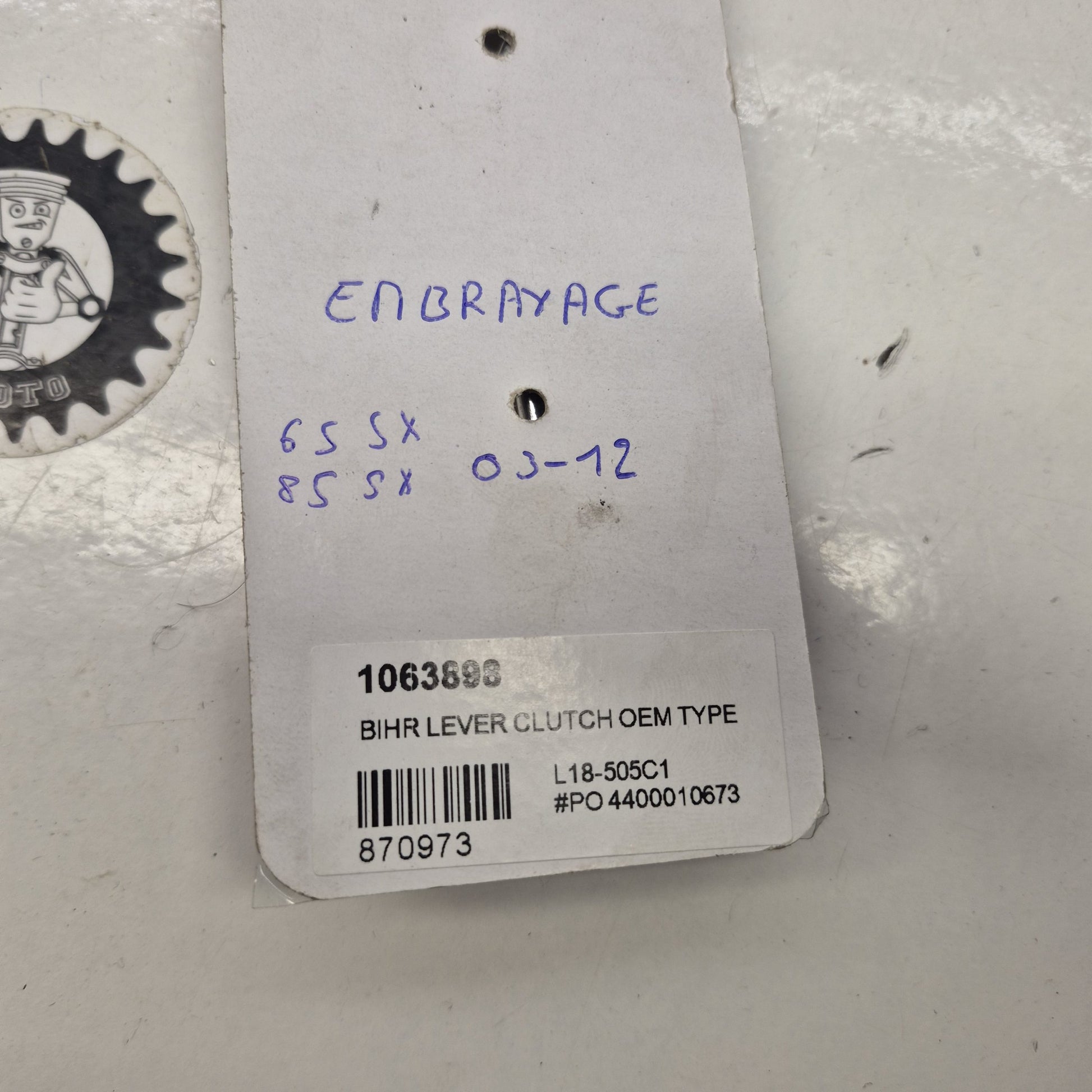 levier embrayage ktm 65 85 sx 03-12-2