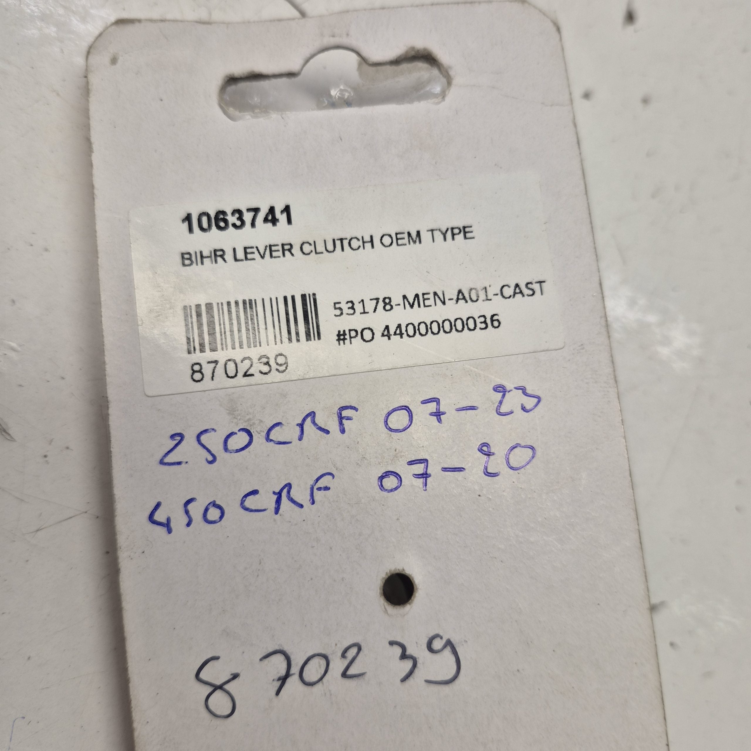 levier honda 250 crf 07-23 / 450 crf 07-20
