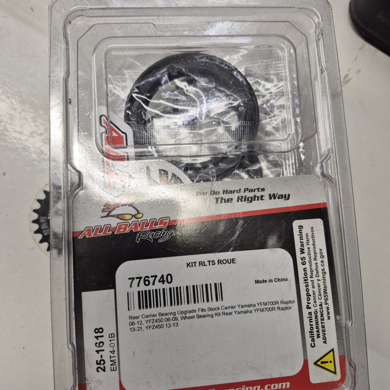 kit roulement de roue arriere yamaha 450 yfz 06-13 700 raptor 06-21 776740-2