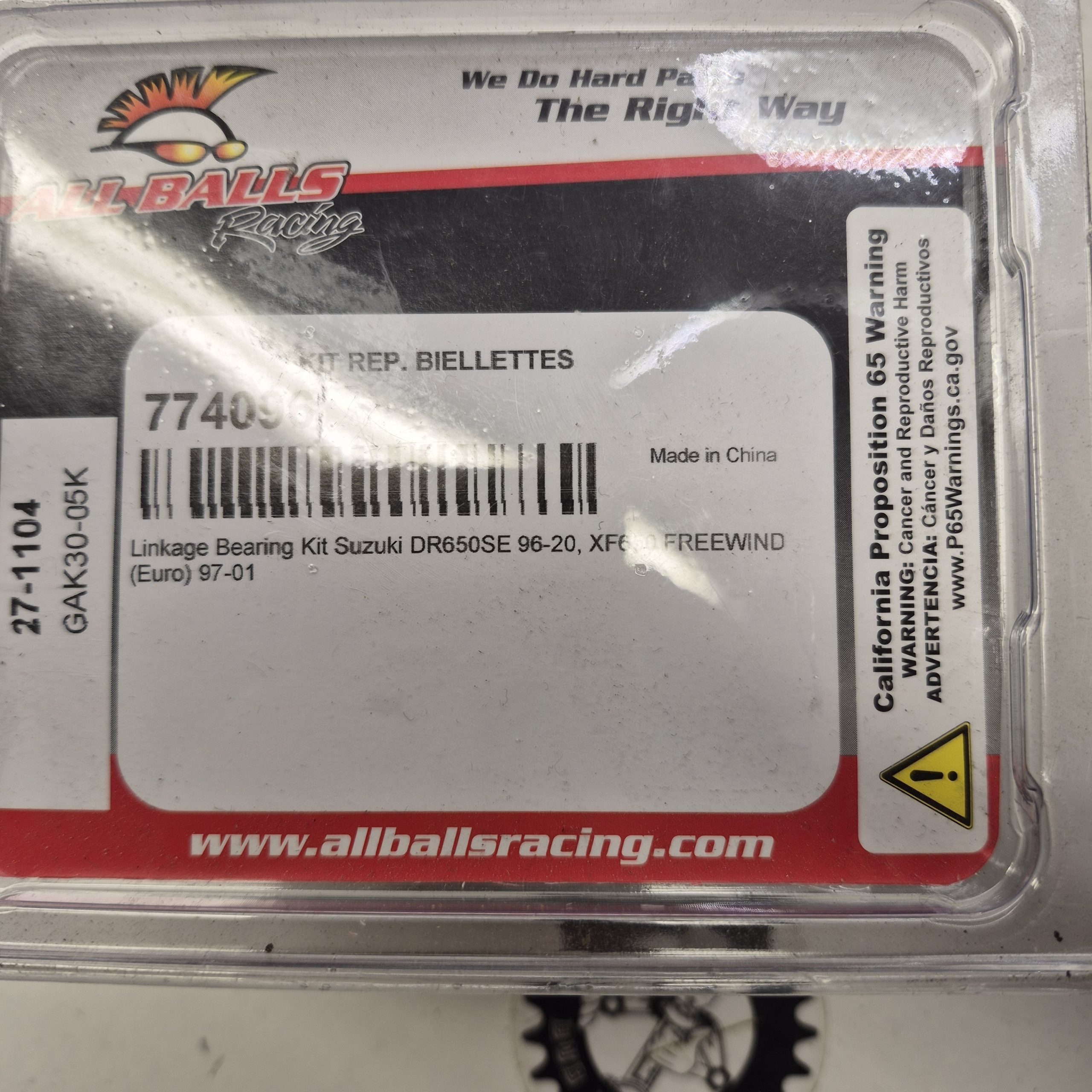 kit roulements de biellettes suzuki 650 dr 96-01 774096