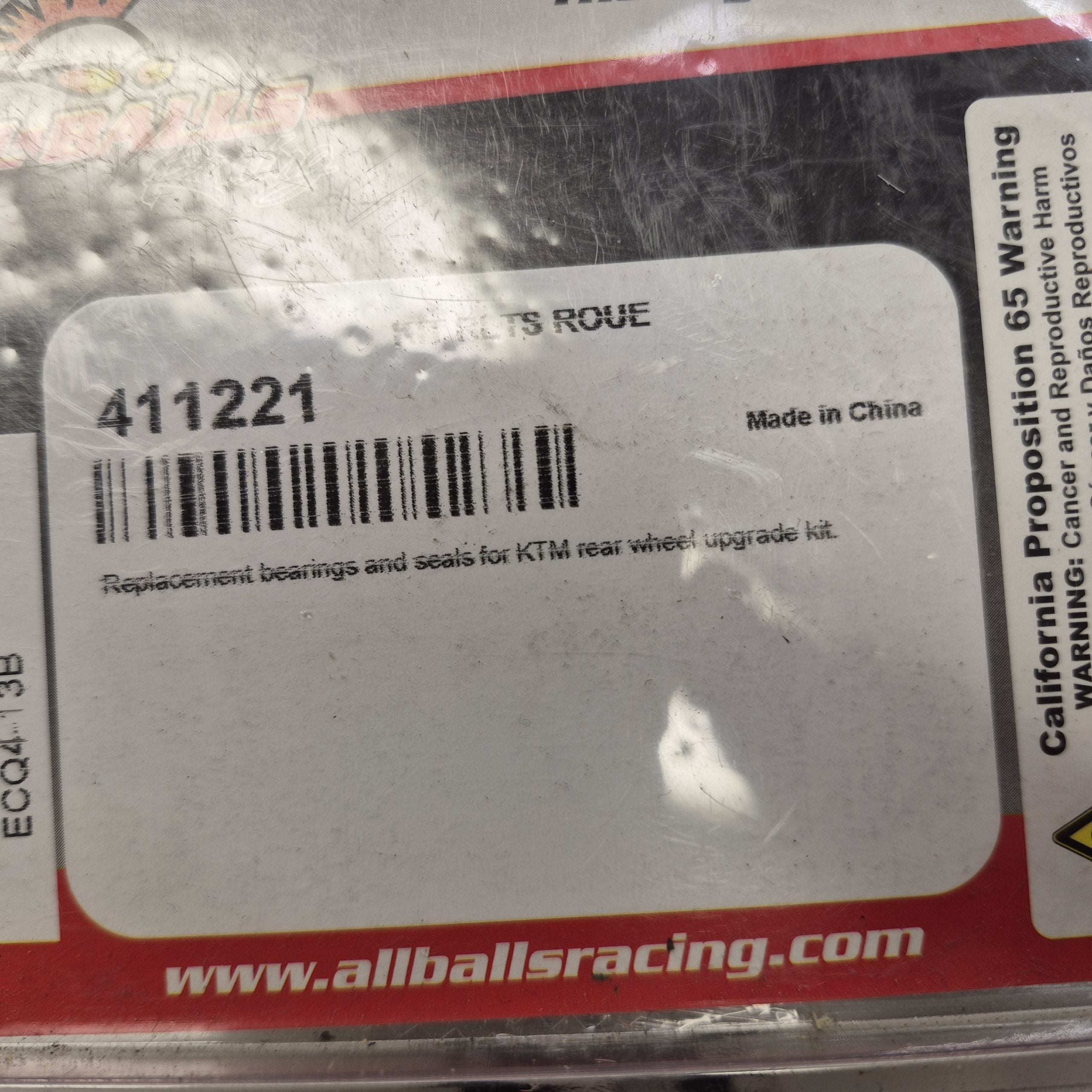 kit roulements de roue ktm 125 250 350 450 525 sxf excf sx exc 95-17 411221