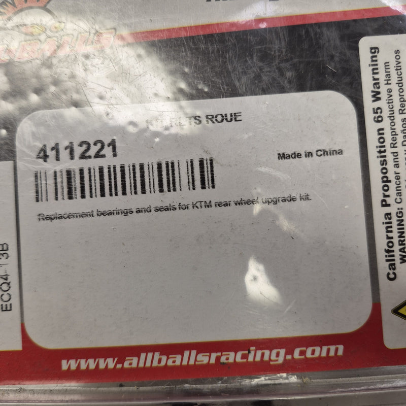 kit roulements de roue ktm 125 250 350 450 525 sxf excf sx exc 95-17 411221-2