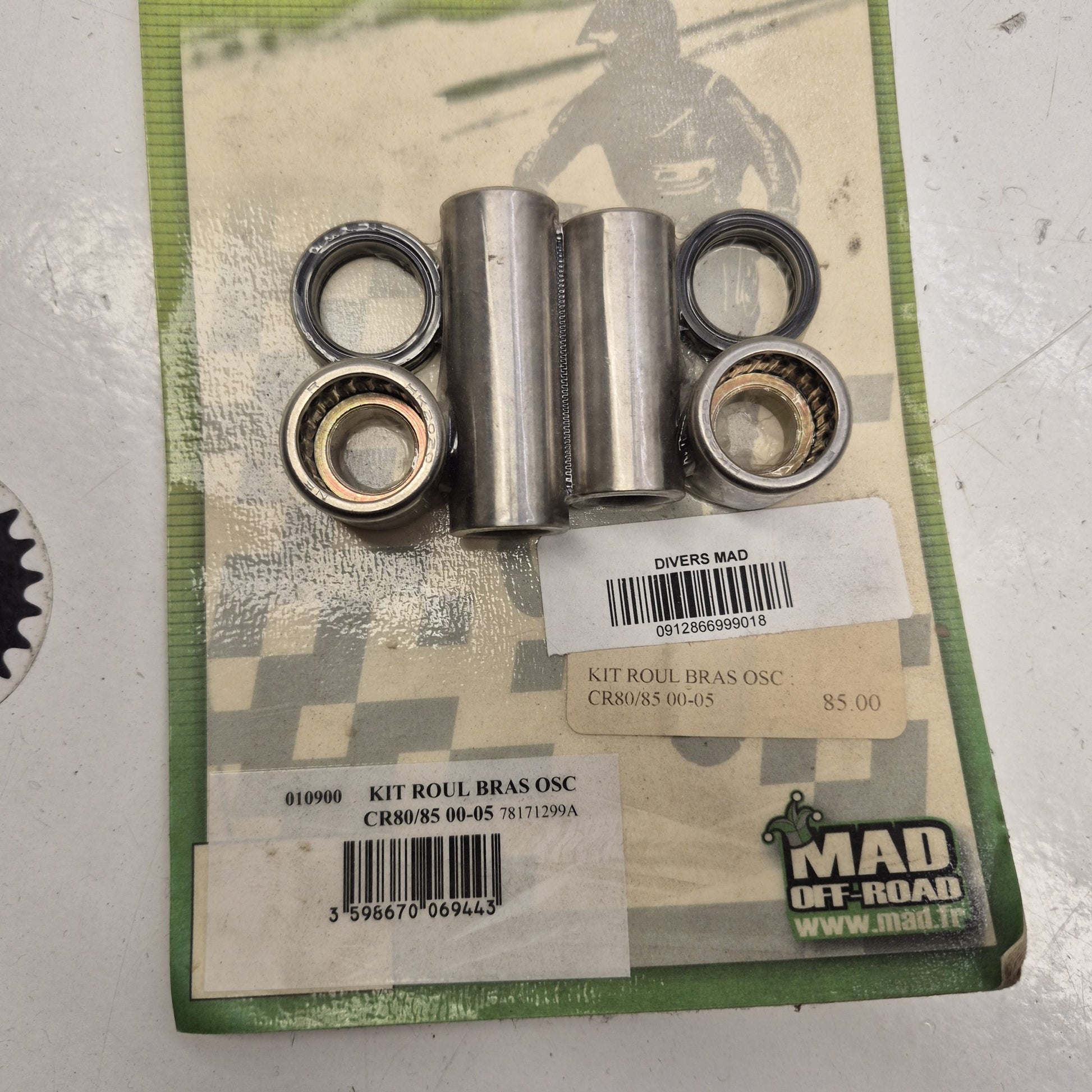kit roulements bras oscillant honda 80 85 cr 00-05-1