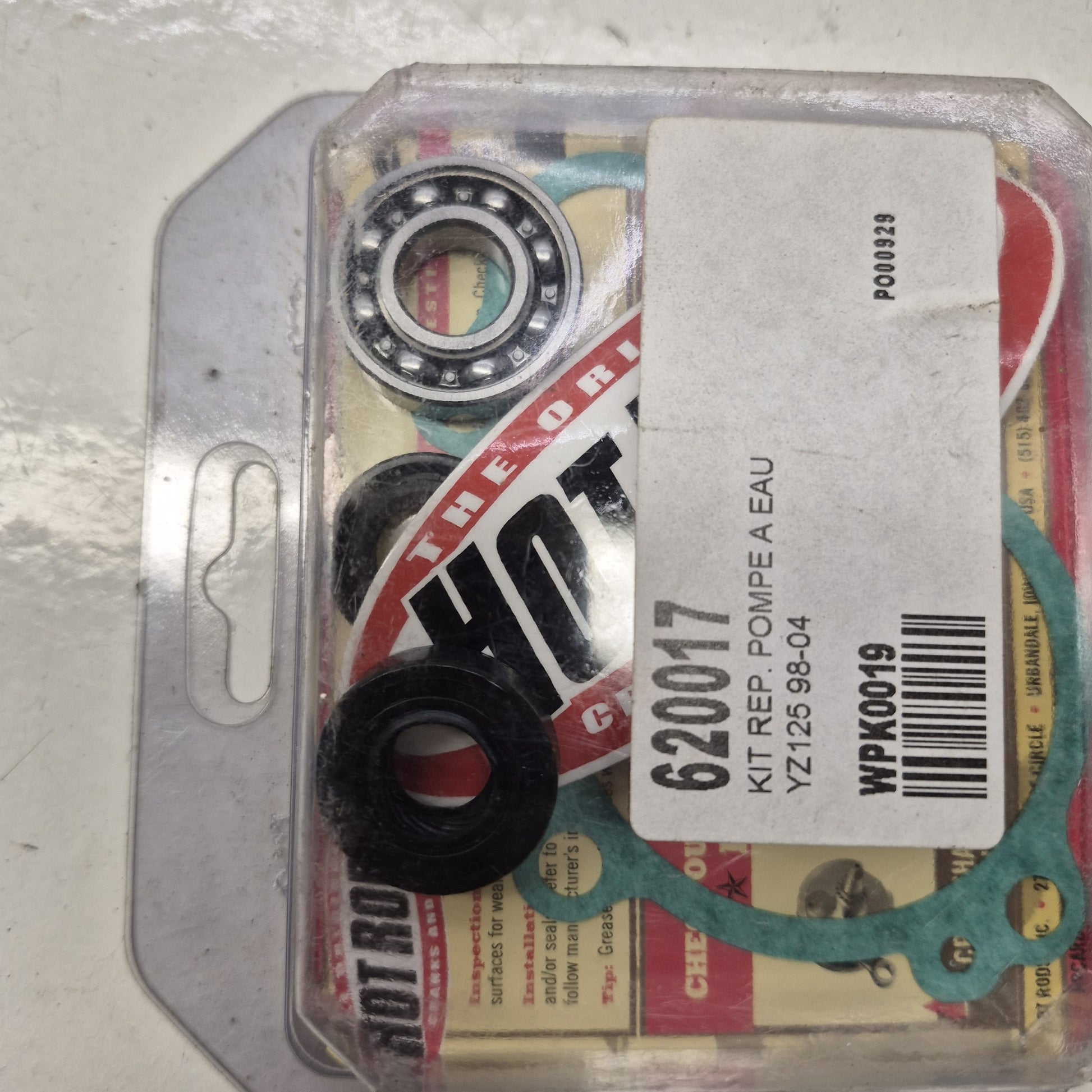 kit pompe a eau yamaha 125 yz 98-04-1