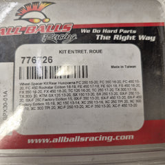 kit entretoise roue arriere ktm 125-450 sxf 13-19 776726-2