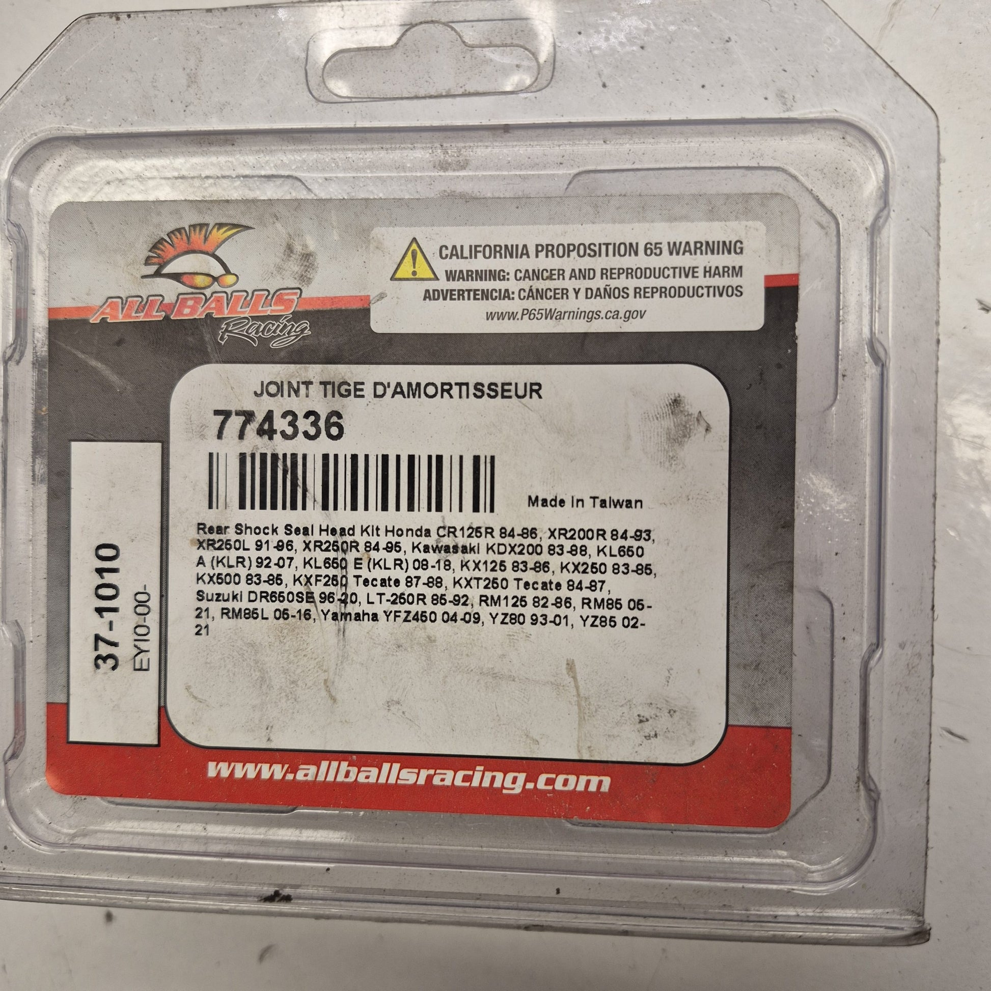 joint tige amortisseur yamaha 80 85 yz 93-17 774336-2