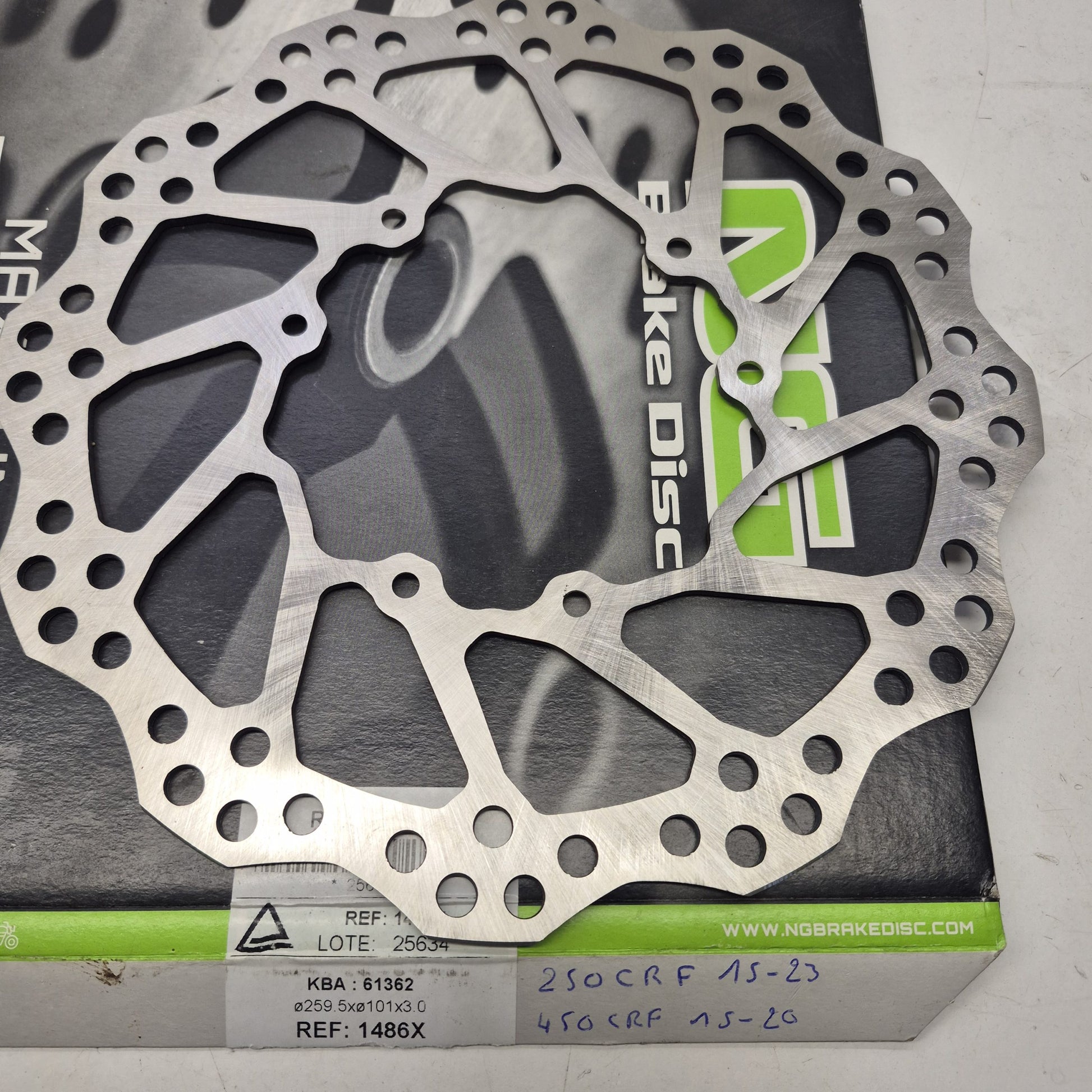 disque frein avant neuf honda 250 crf 15-23 / 450 crf 15-20-2