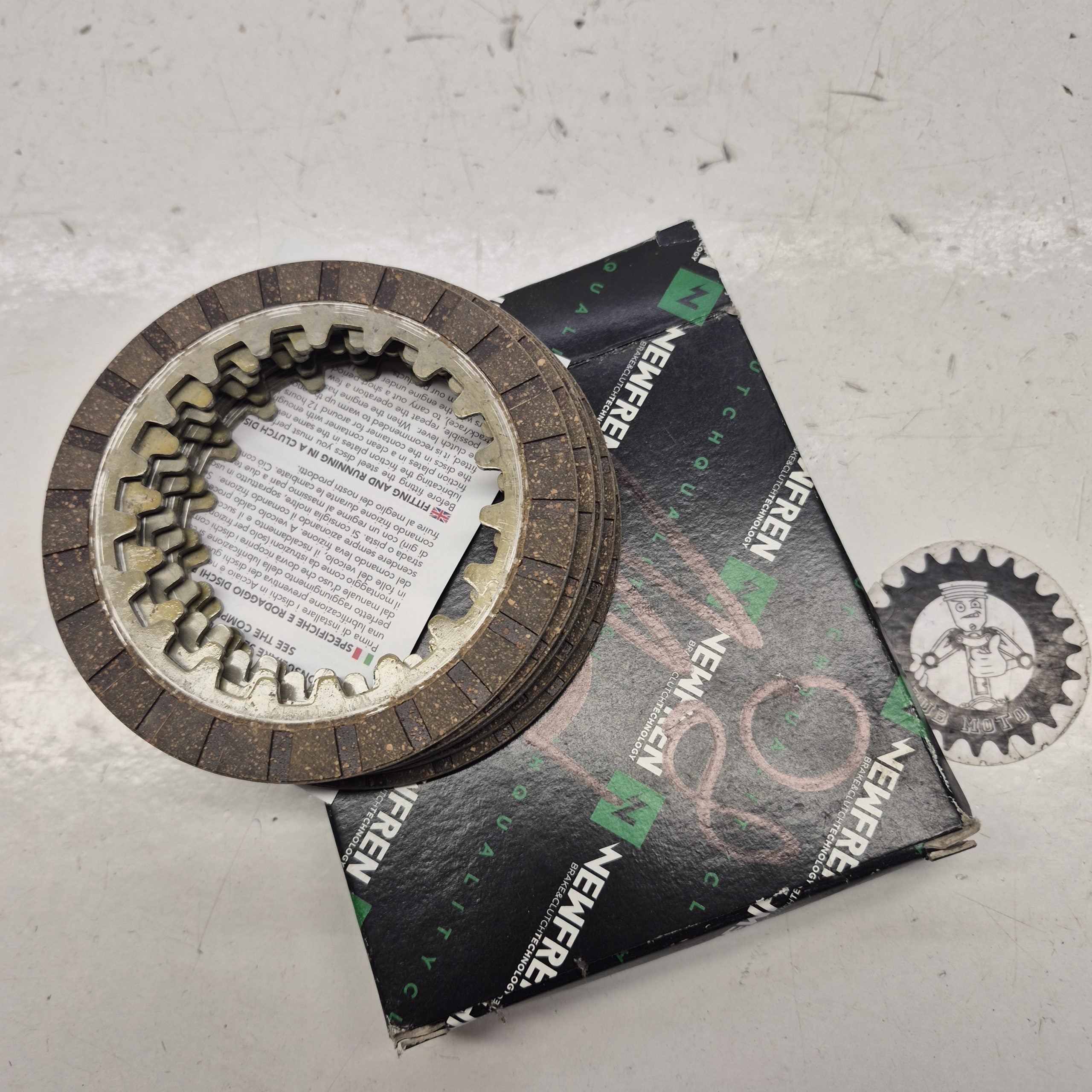disque d'embrayage garnis neuf yamaha 80 piwi
