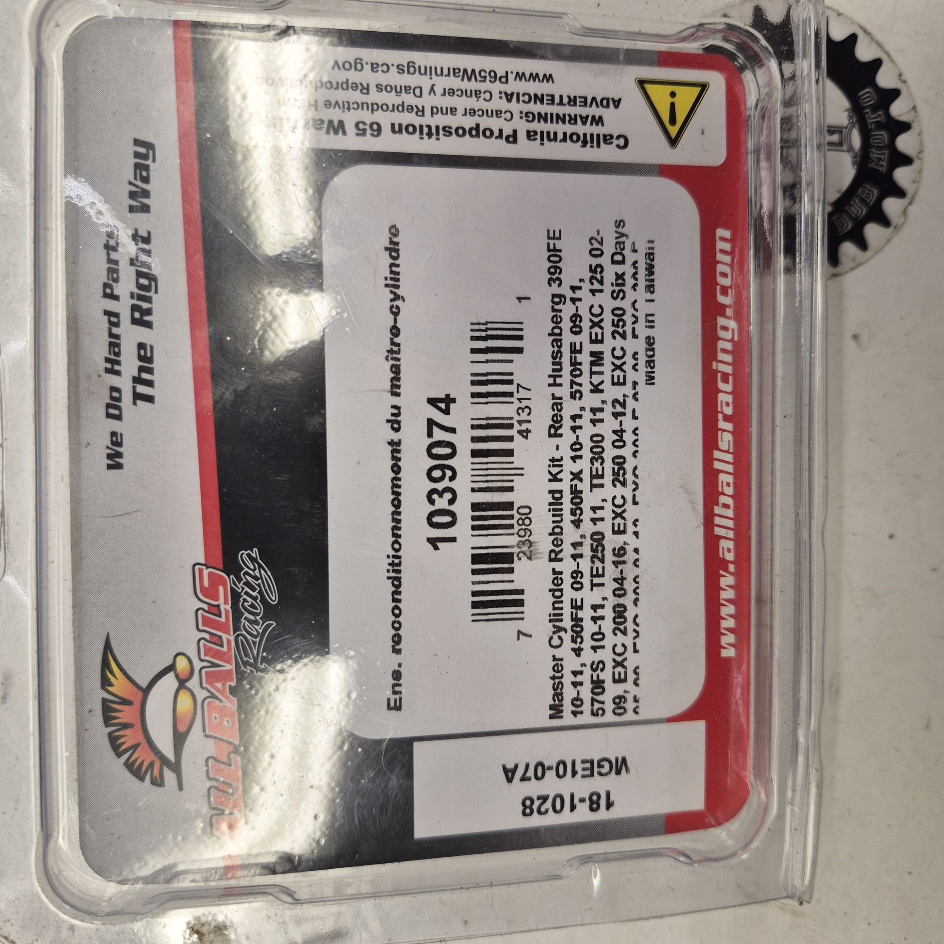 kit reparation maitre cylindre arriere ktm 125 250 350 450 04-11-2