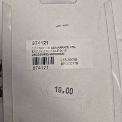 contacteur de demarrage neuf ktm 250 350 400 450 500 530 sx sxf exc excf 04-13-2