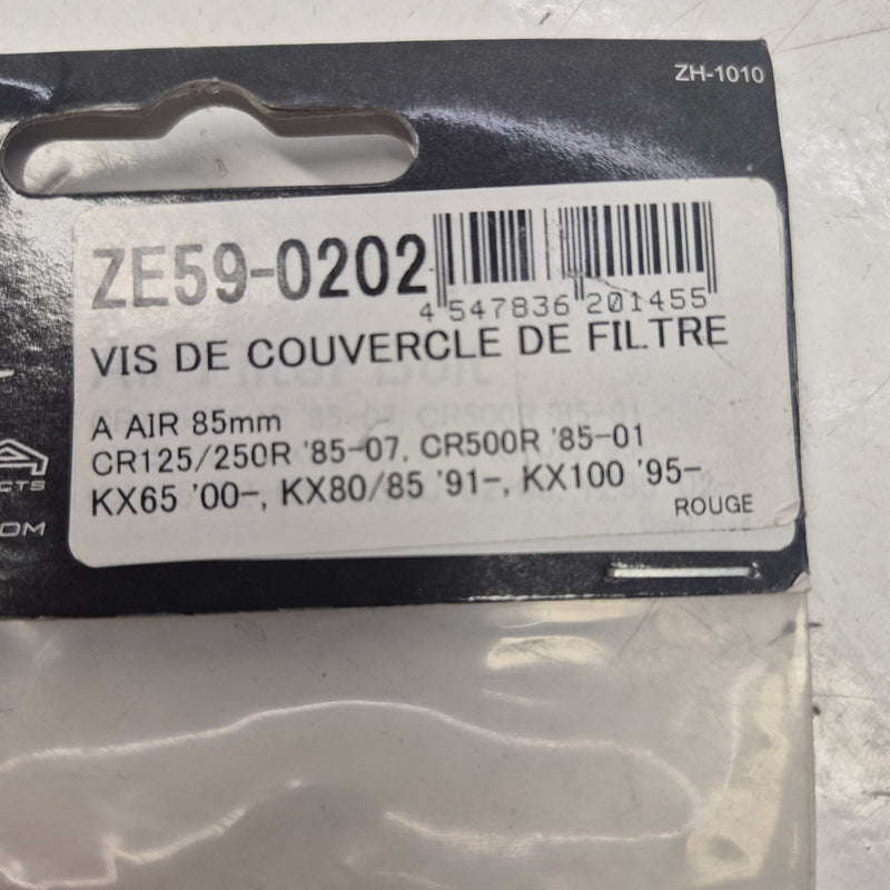vis couvercle de filtre a air honda 125 250 cr 85-07 / 500 cr 85-01-2